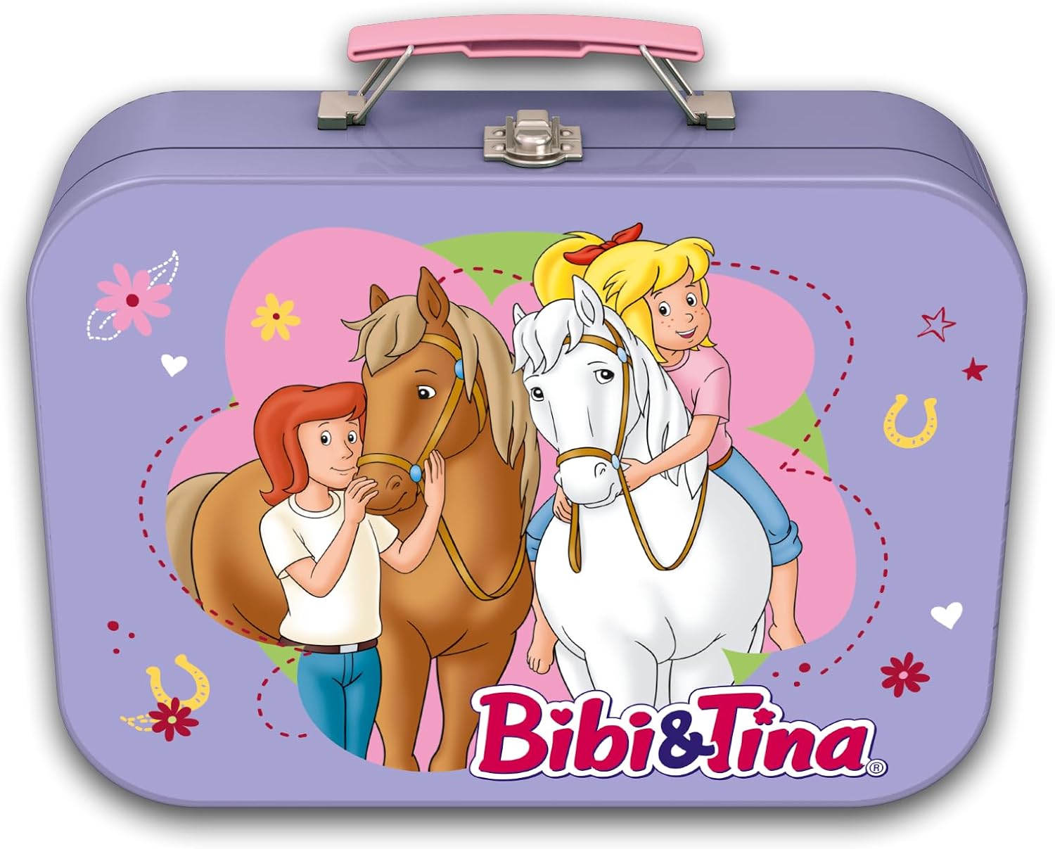 Detalle 2 de Schmidt Spiele 55609 Bibi und Tina Puzzle 2x100/2x150