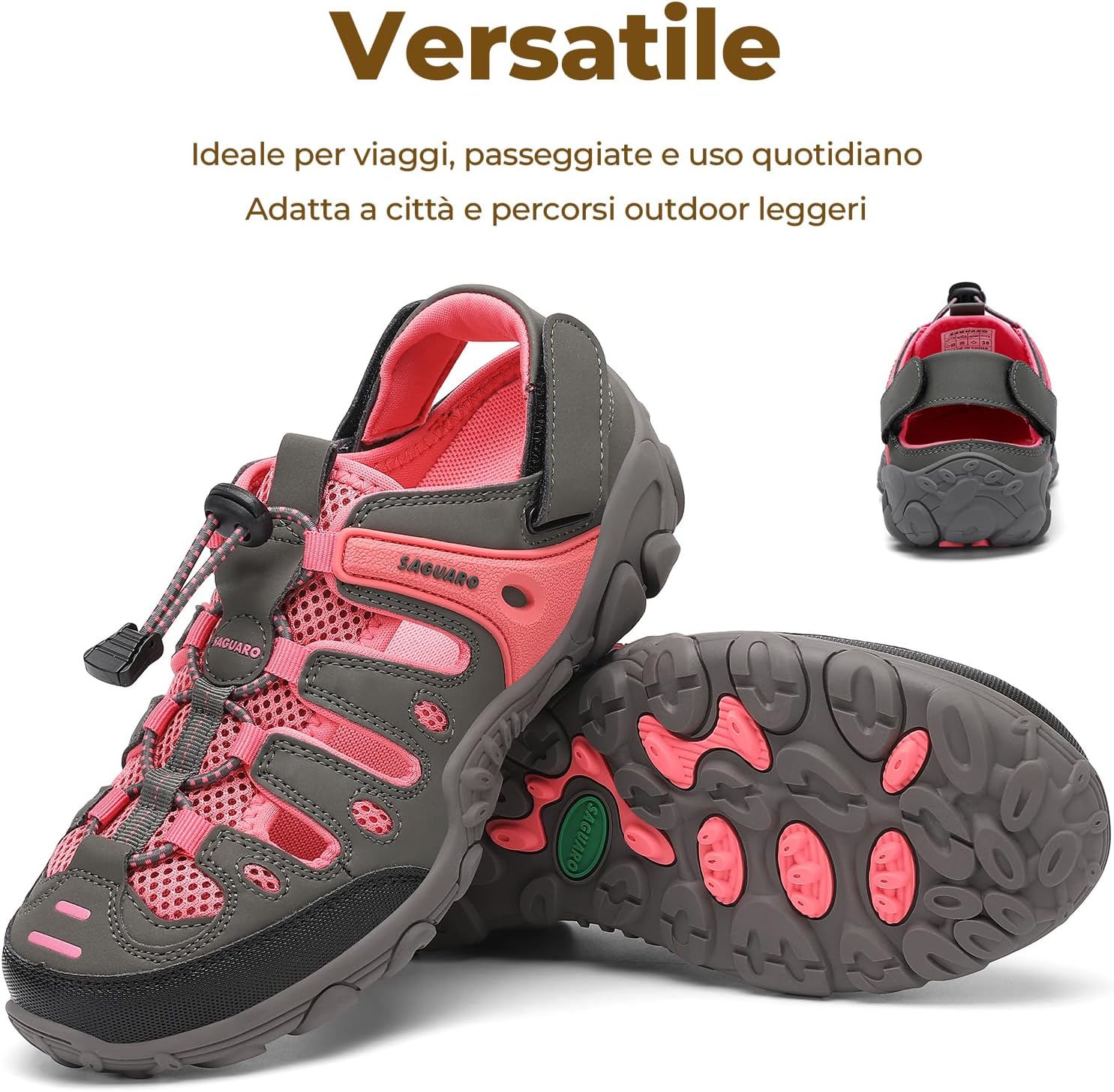 Thumbnail 6 de SAGUARO Sandali Donna Antiscivolo e Traspiranti, da Trekking e Outdoor (36-42 EU)