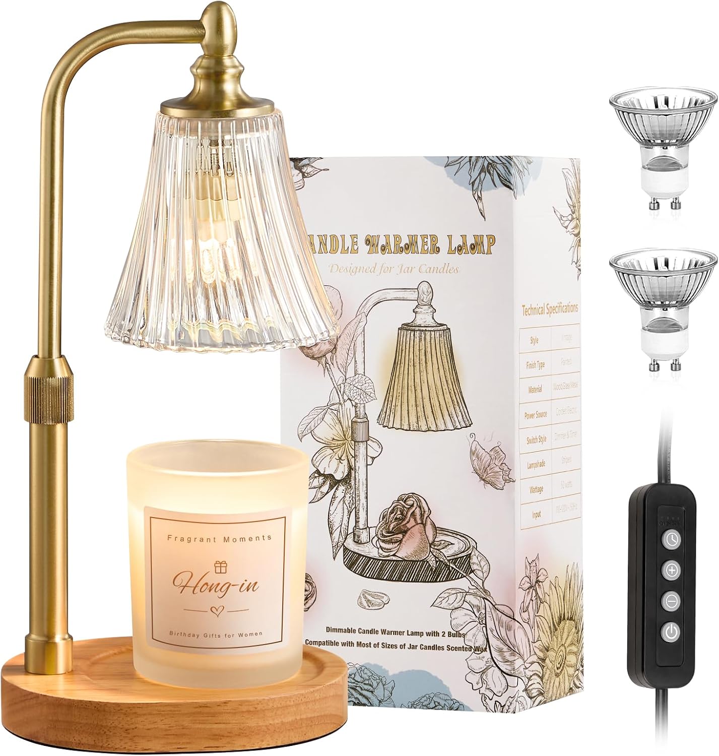 Thumbnail 6 de Candle Warmer Lamp 6in Adjustable 🕯