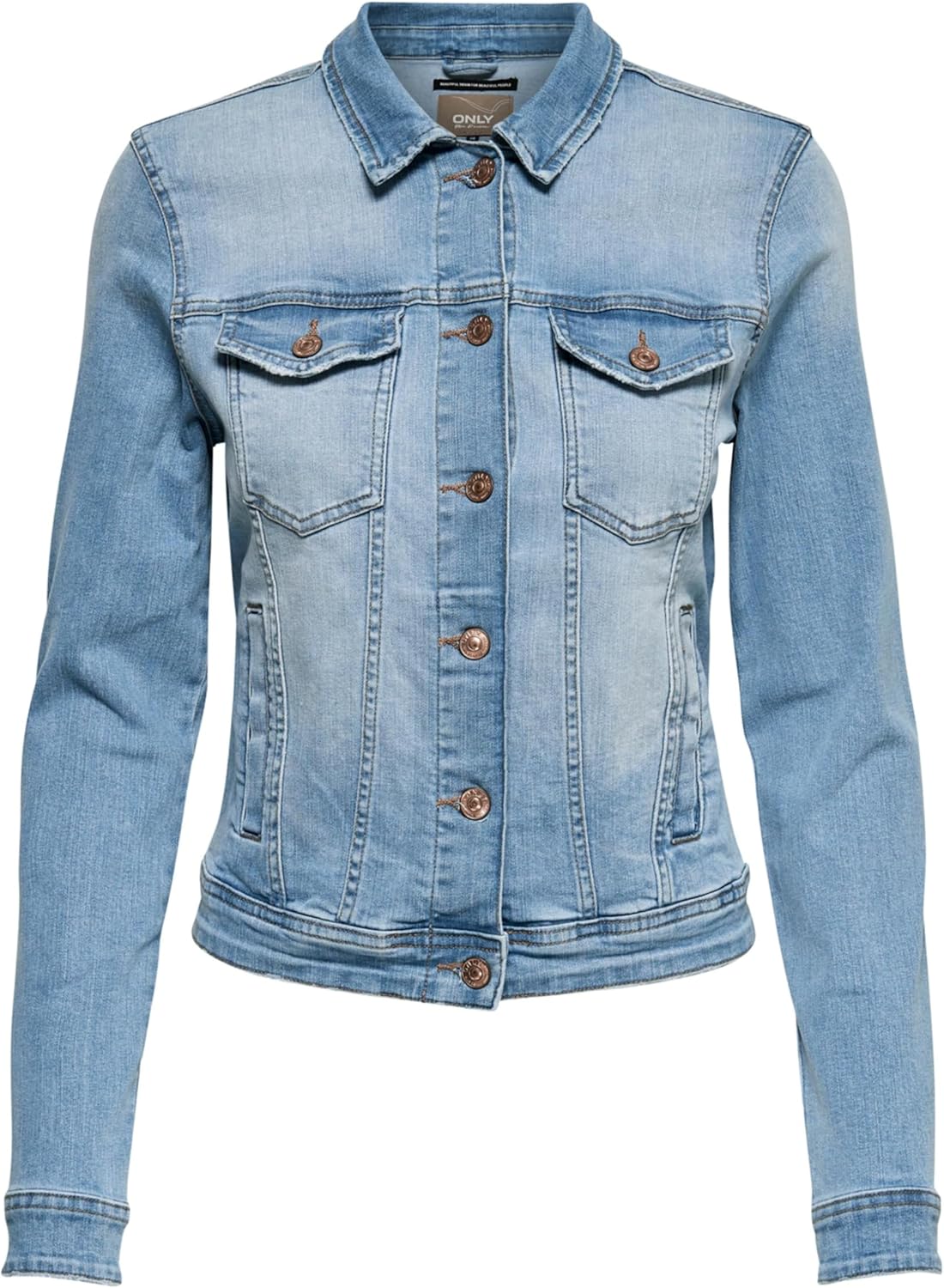 Detalle de ONLY Female Jeansjacke ONLTIA – stilvolle Allround-Jacke von Only