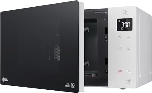 Detalle 2 de LG MS23NECBW: 23 L Mikrowelle mit Smart Inverter und I‑Wave für gleichmäßige Garergebnisse