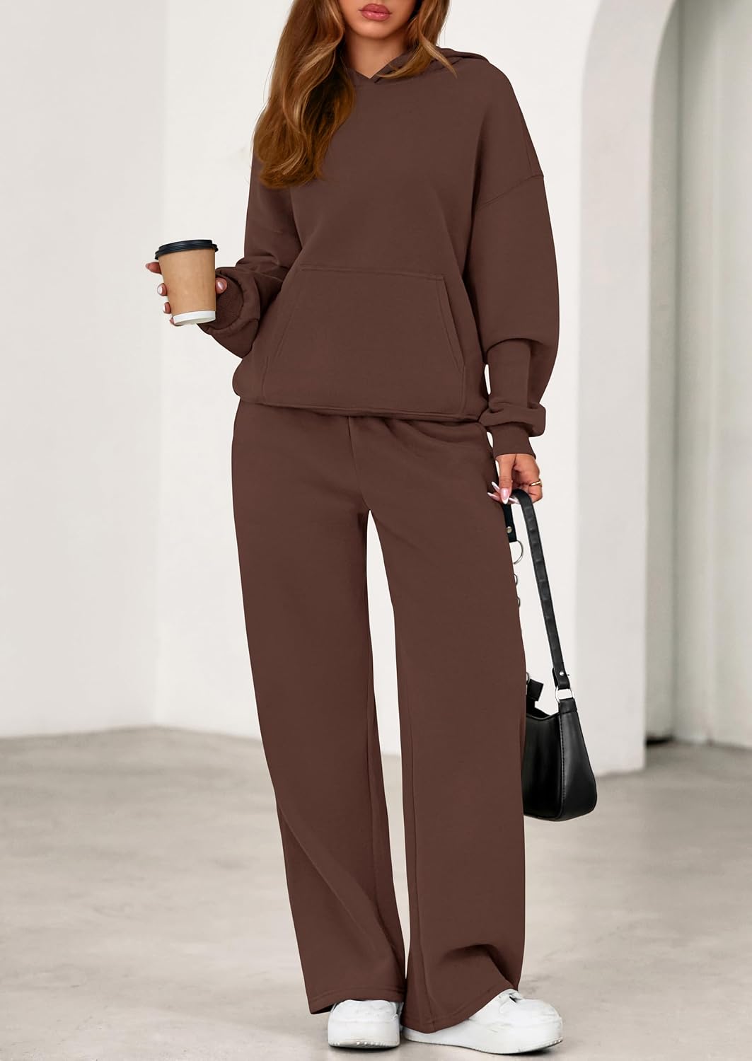 Detalle 2 de PRETTYGARDEN Women's Two-Piece Sweatsuit, Cotton-Poly Blend