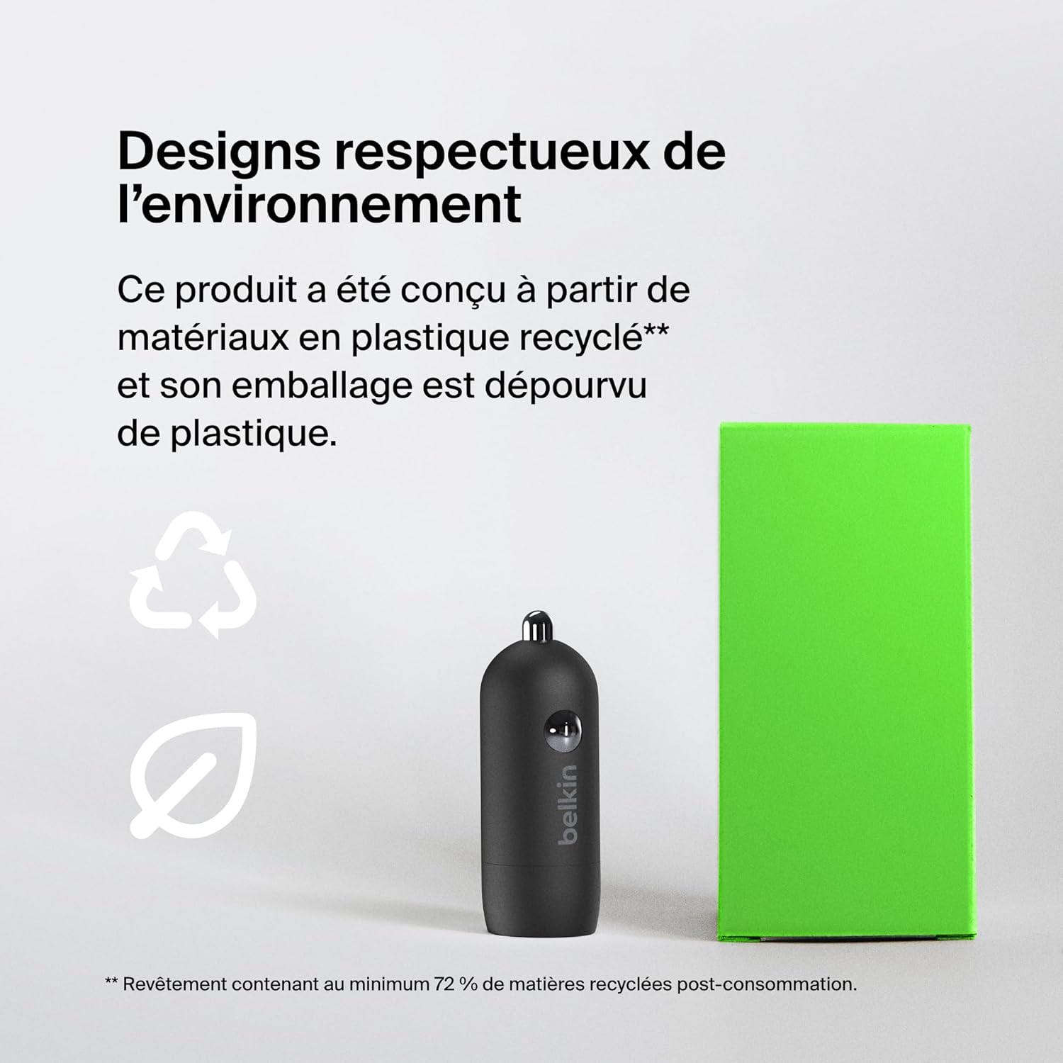 Thumbnail 5 de Belkin Chargeur de voiture BoostCharge 30 W : charge rapide USB-C Power Delivery