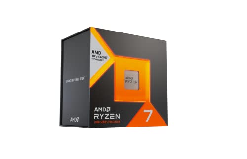 Detalle de AMD Ryzen 7 7800X3D Processor with 3D V‑Cache (AM5, 8C/16T, 120W, 5.0 GHz) — No Cooler Included