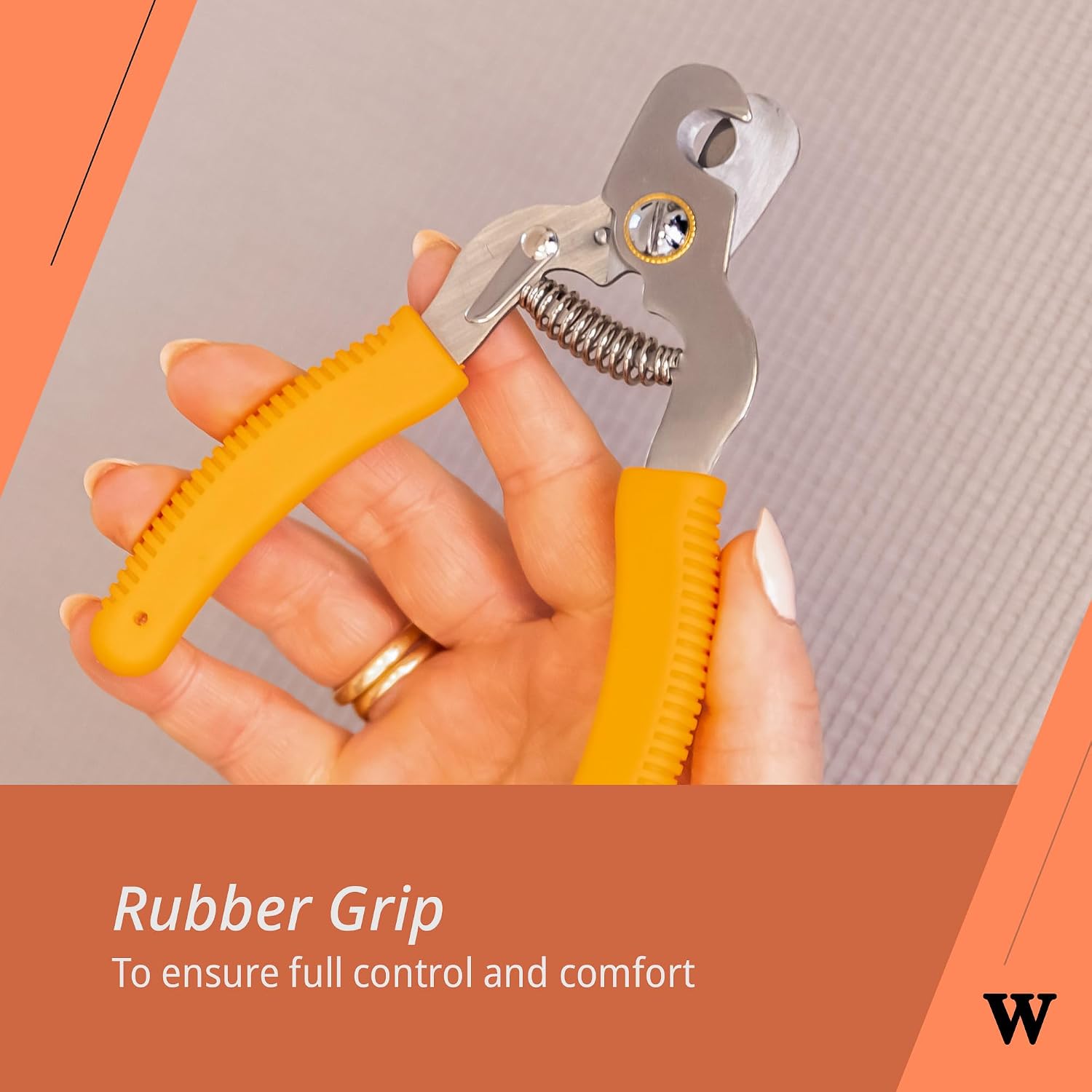 Thumbnail 2 de Wahl Nail Clippers – Katzen- und Hundekrallenschere (orange) mit scharfen Edelstahlklingen