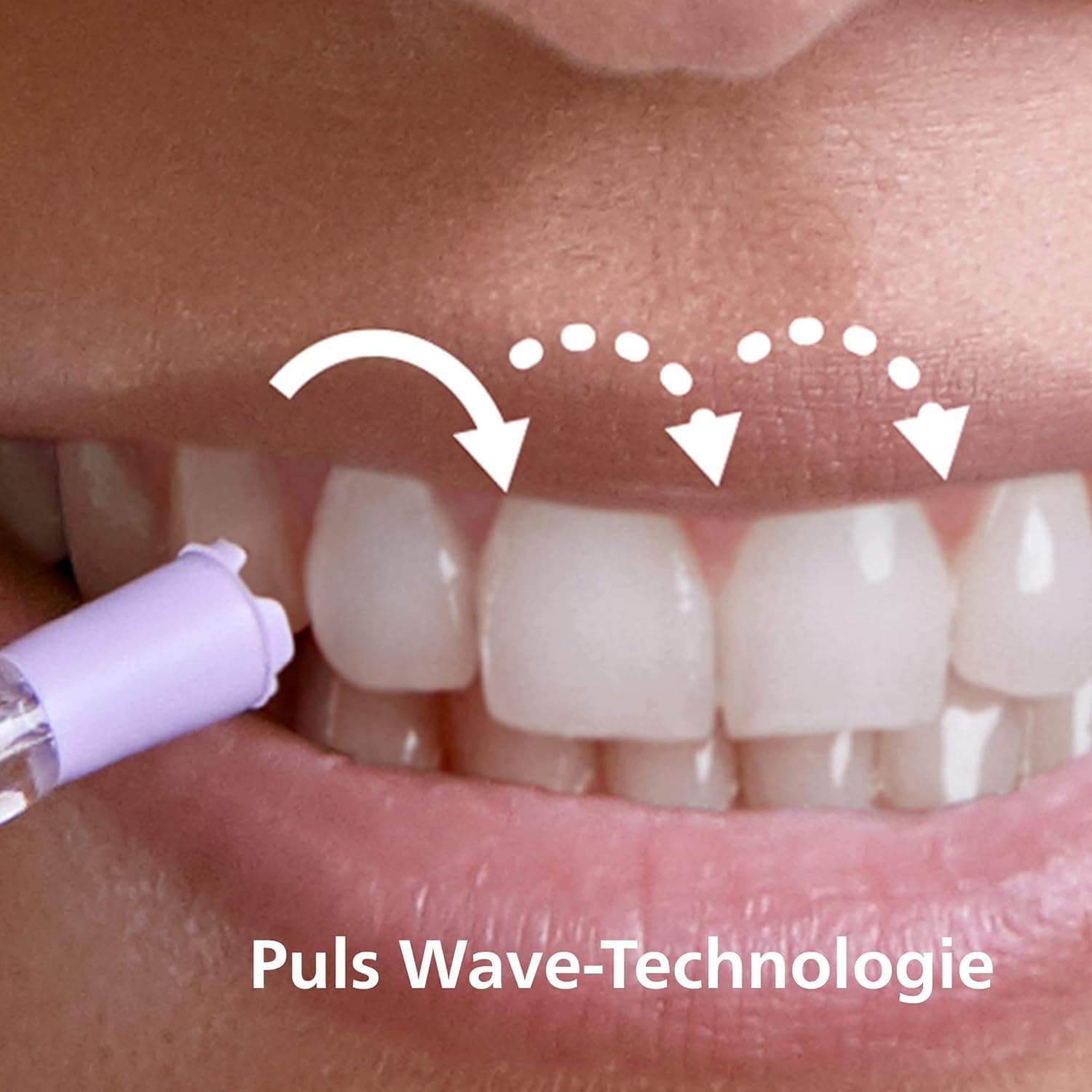 Detalle 2 de Philips Sonicare kabelloser Power Flosser HX3826/31 & DiamondClean 9000 HX9911/27 (HX3886/41) – Munddusche + elektrische Zahnbürste in Weiß