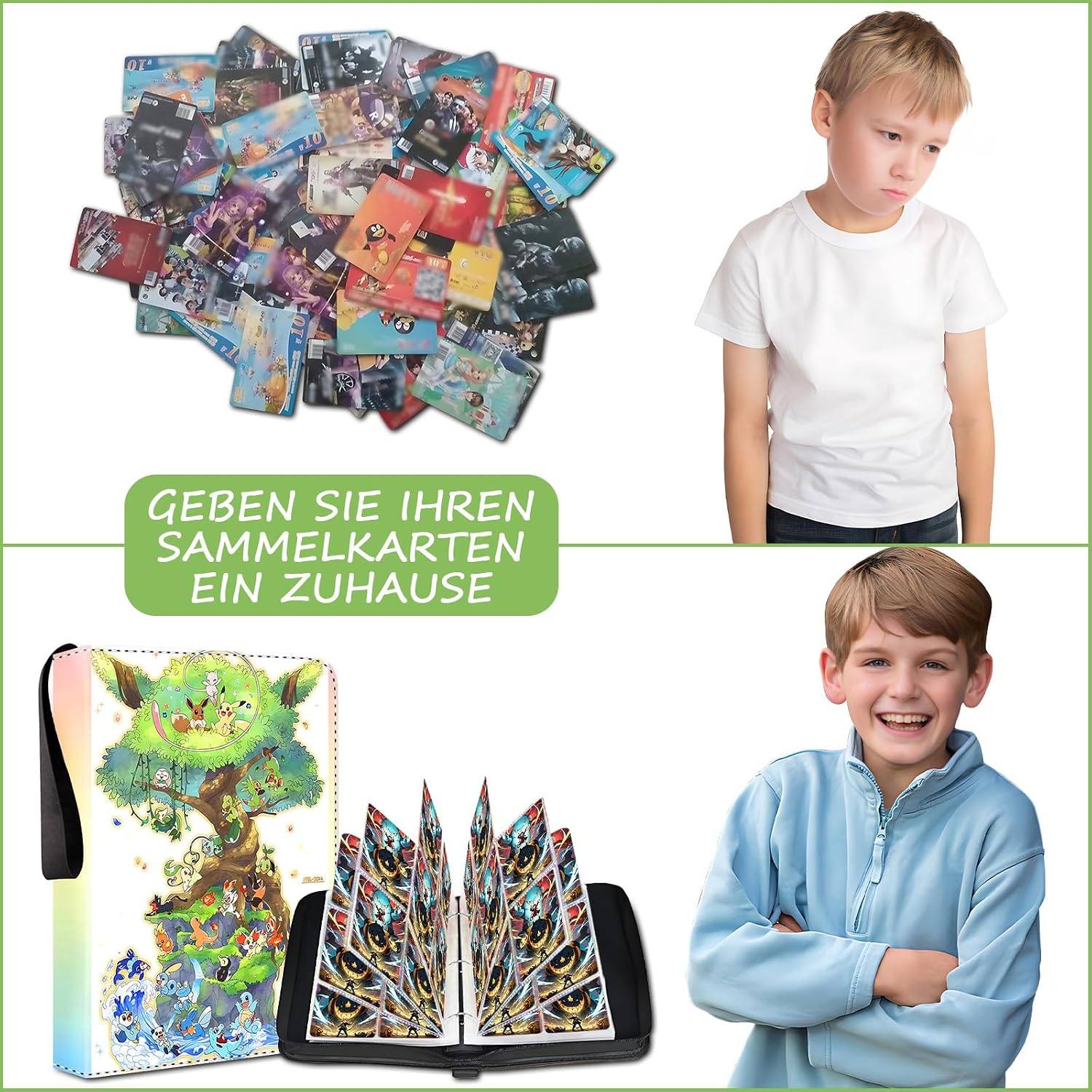 Detalle 1 de Sammelalbum für Karten 440 Karten