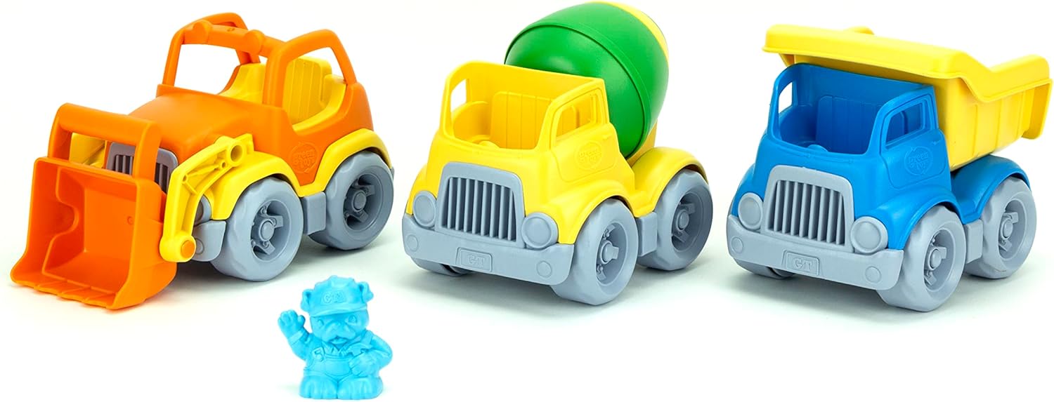 Detalle de Green Toys Construction Vehicle 3-pack ๐