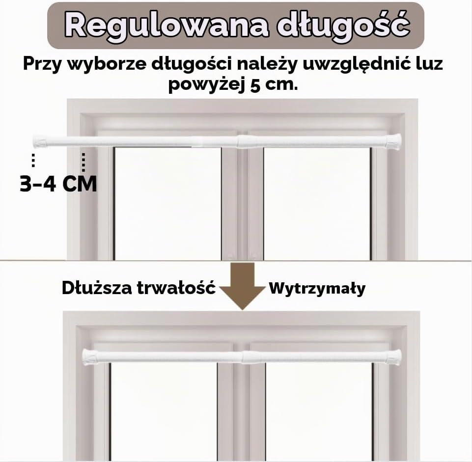 Detalle de GDEVKHN NO3-SSG-14 – 2 drążki sprężynowe 80–100 cm, średnica 13 mm