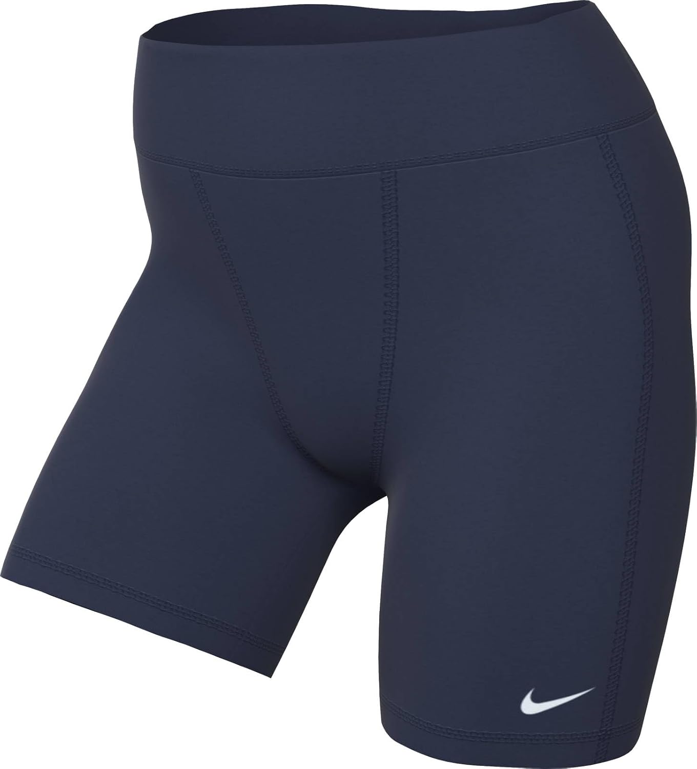 Detalle 1 de Nike W NP Lpp 6in Short – Short sport femme, longueur mi-cuisse (tight)