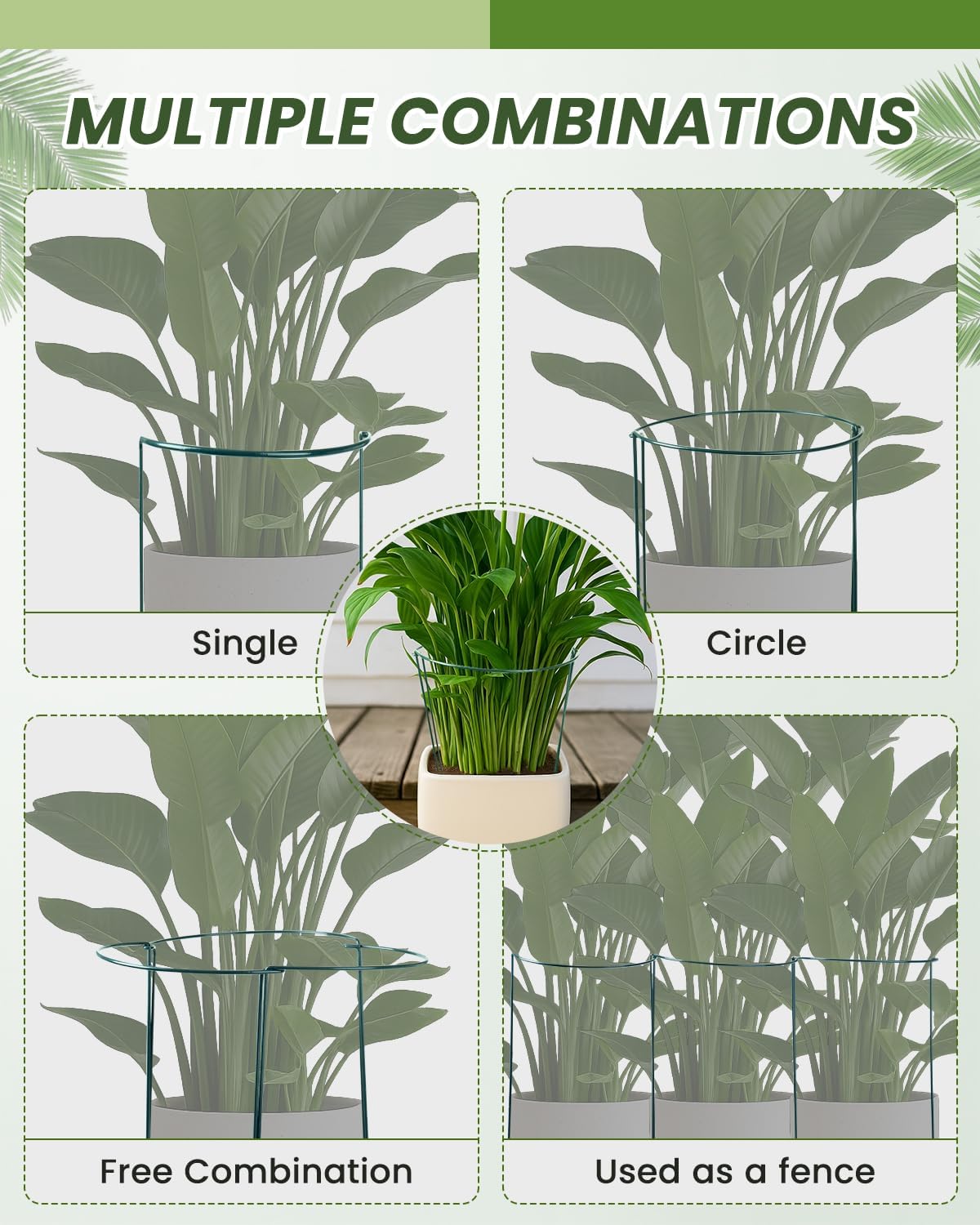 Thumbnail 4 de 10-Pack Heavy-Duty Plant Support Stakes by Garden Sage