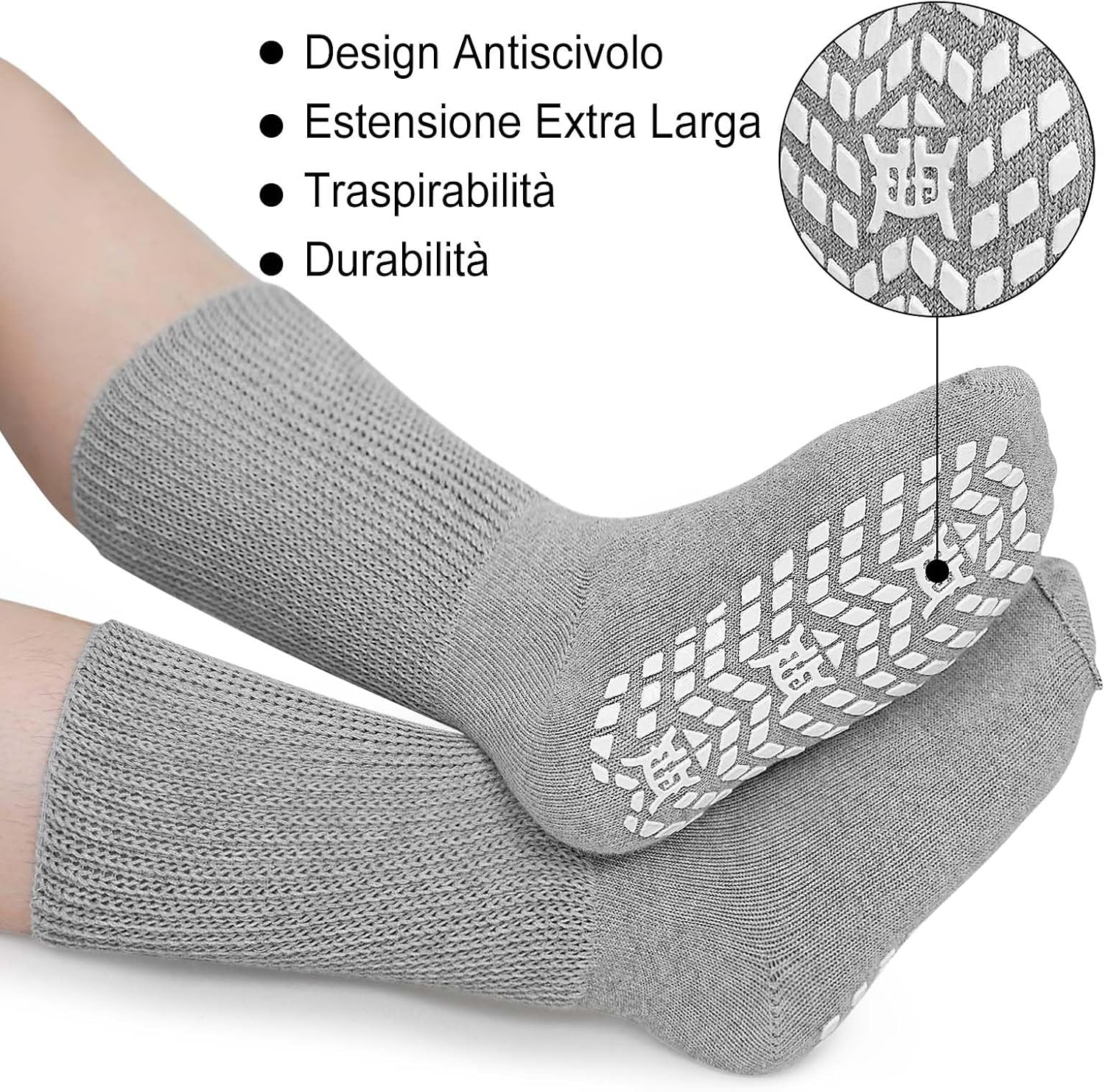 Detalle 2 de LOFIR Calze Diabetici Cotone 39–46