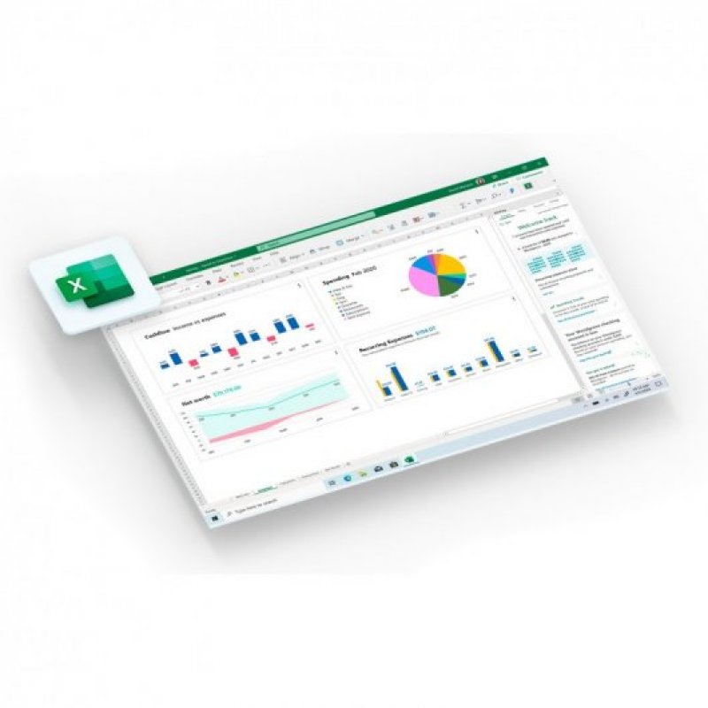 Detalle de Microsoft Office Hogar y Estudiantes 2021 — licencia PC descargable