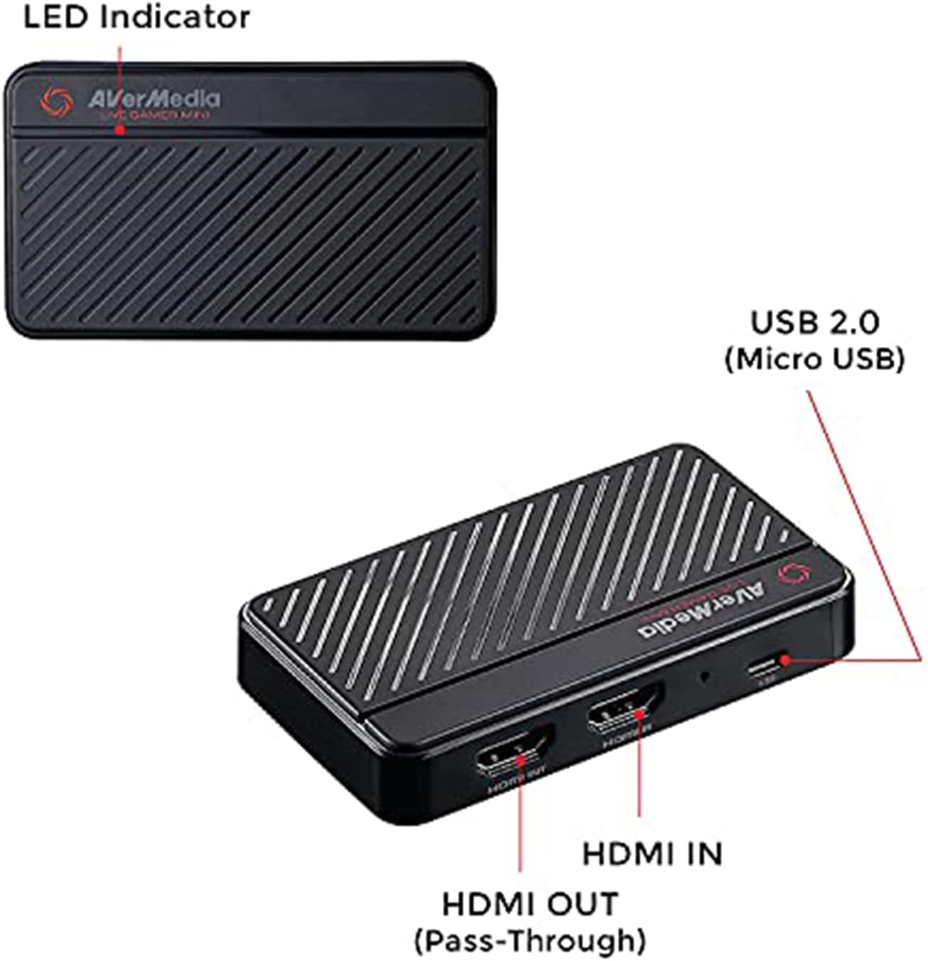 Thumbnail 1 de AVerMedia Live Gamer MINI GC311 – karta przechwytująca Full HD 1080p60