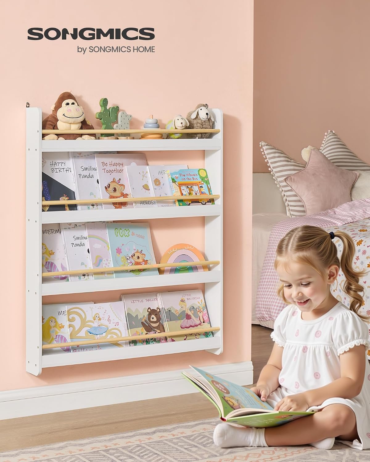 Thumbnail 3 de SONGMICS Libreria montessoriana 80 cm