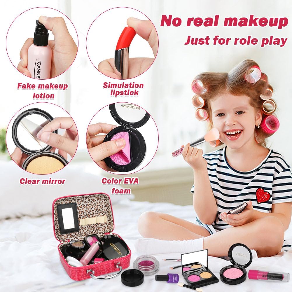 Detalle 2 de Pretend Makeup Toy Set 22 PCS play kit
