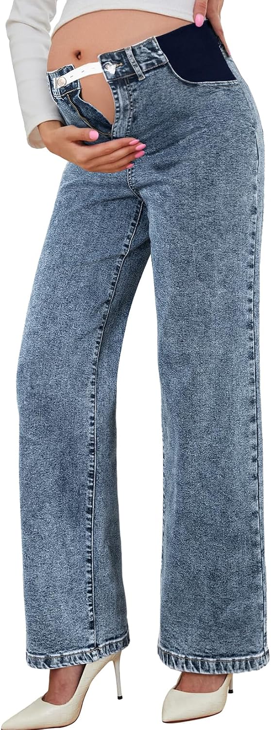 Thumbnail 4 de BLENCOT Maternity Jeans High Waist 3XL