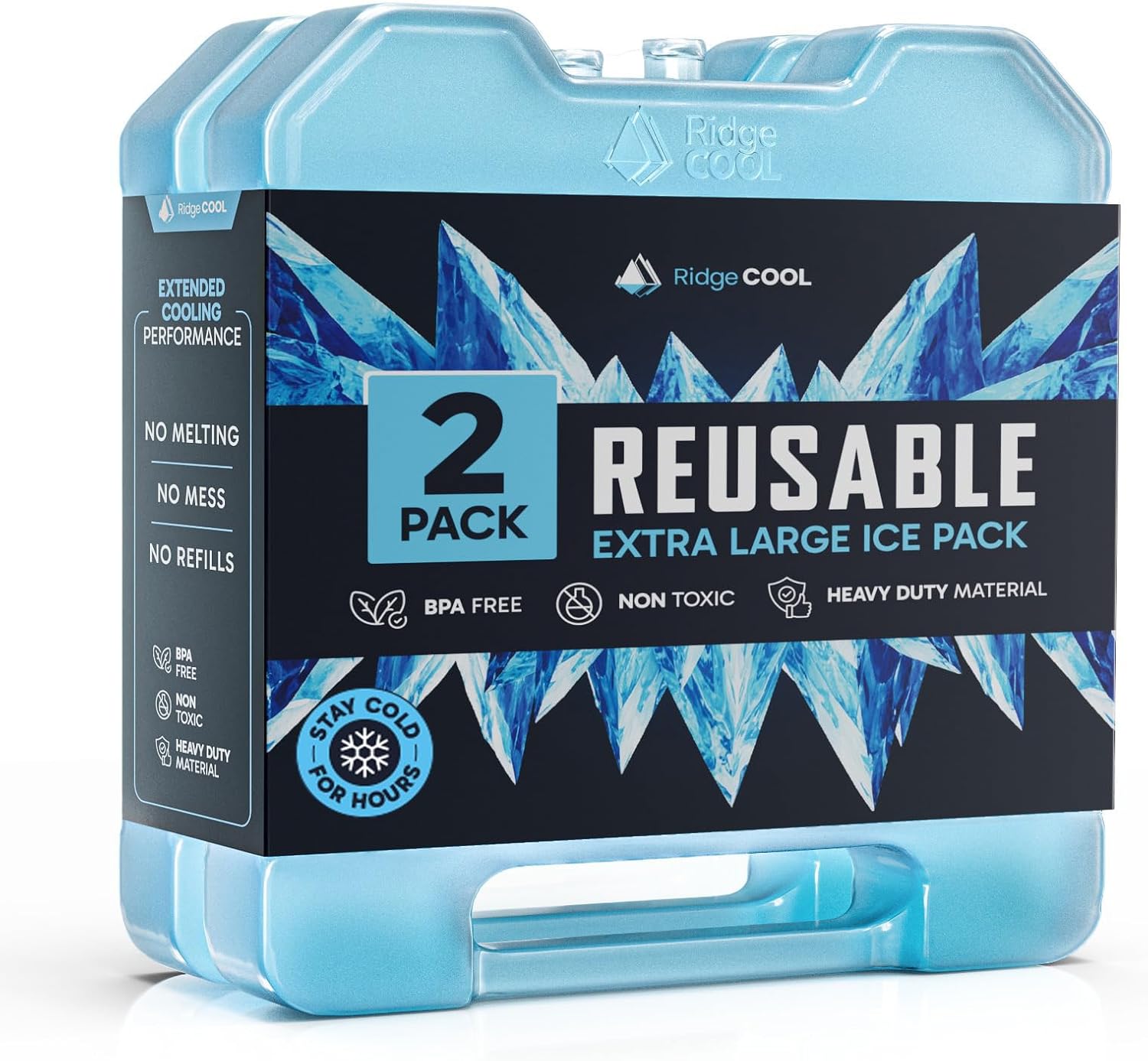 Detalle de Reusable Cooler Ice Packs 10.28 x 7.80 inches