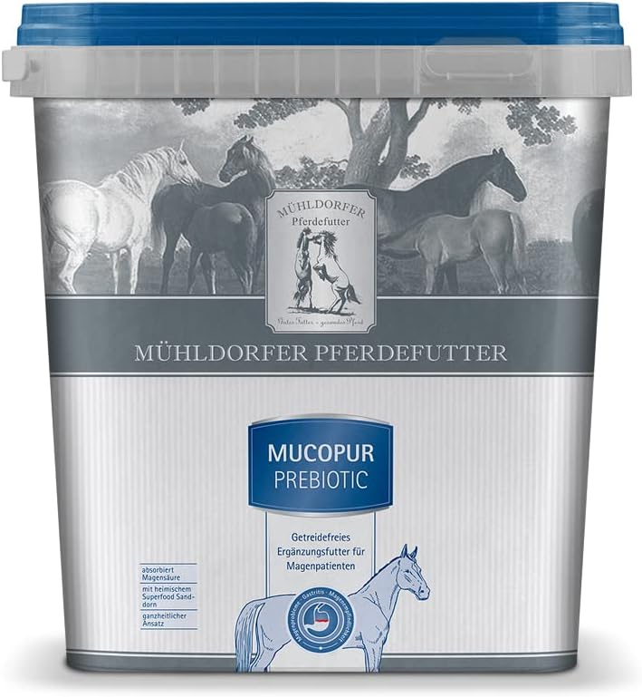 Mühldorfer Mucopur Prebiotic 2 kg – Getreidefrei für Pferde mit Magenproblemen