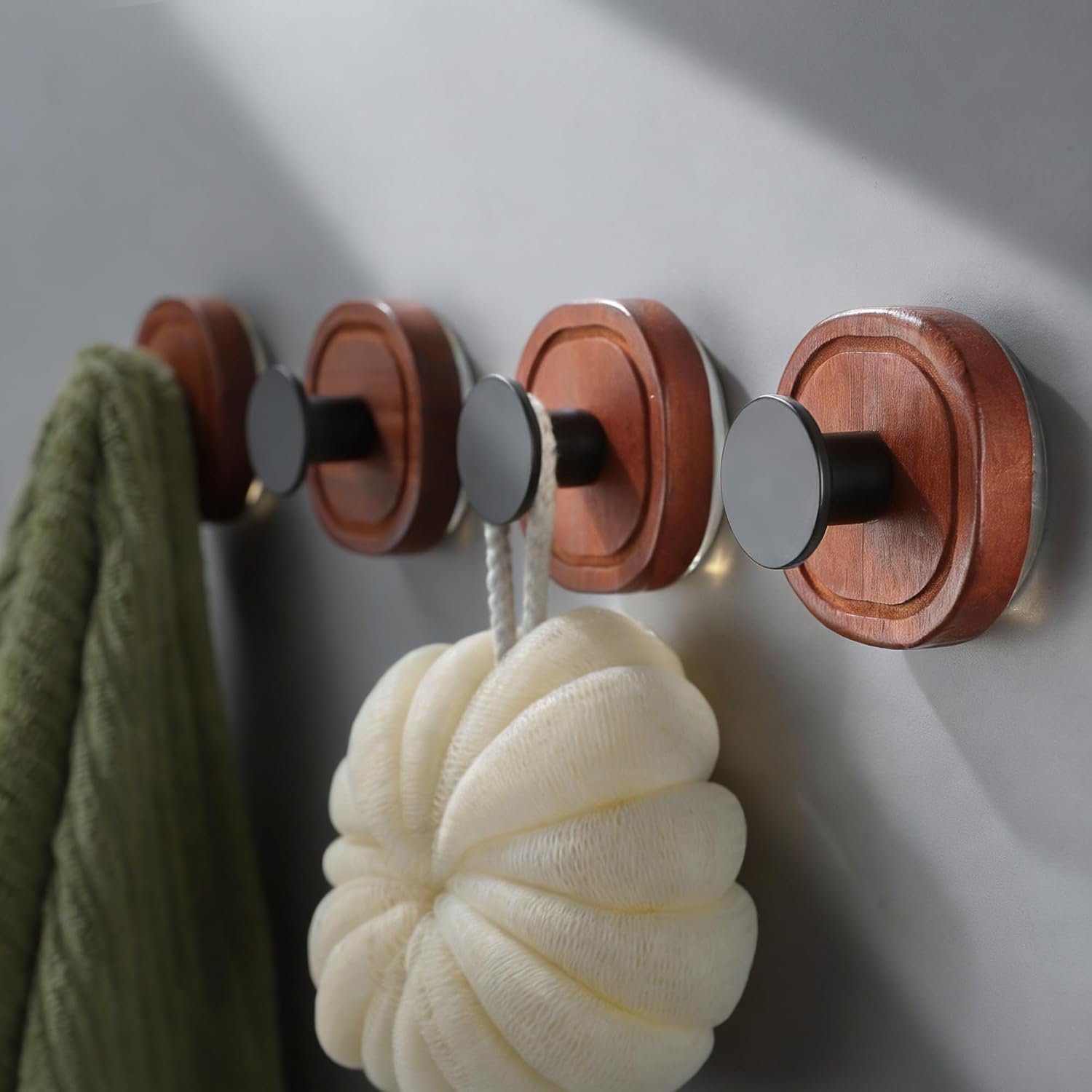 Detalle de ZUNTO Ganci Ventosa portasciugamani 4 pezzi đź§·