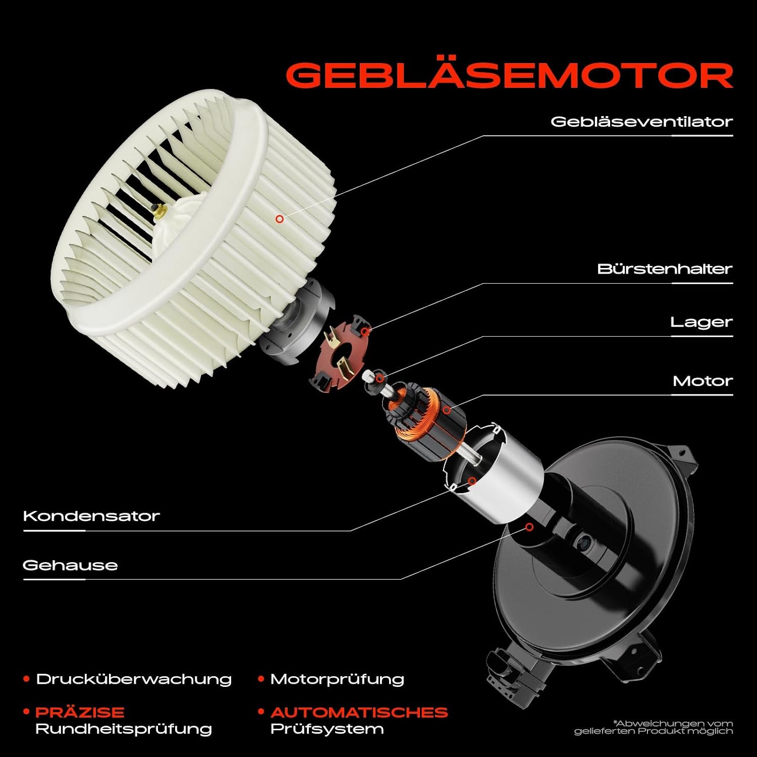 Thumbnail 5 de Frankberg Heizungsgebläse Gebläsemotor 2108200042