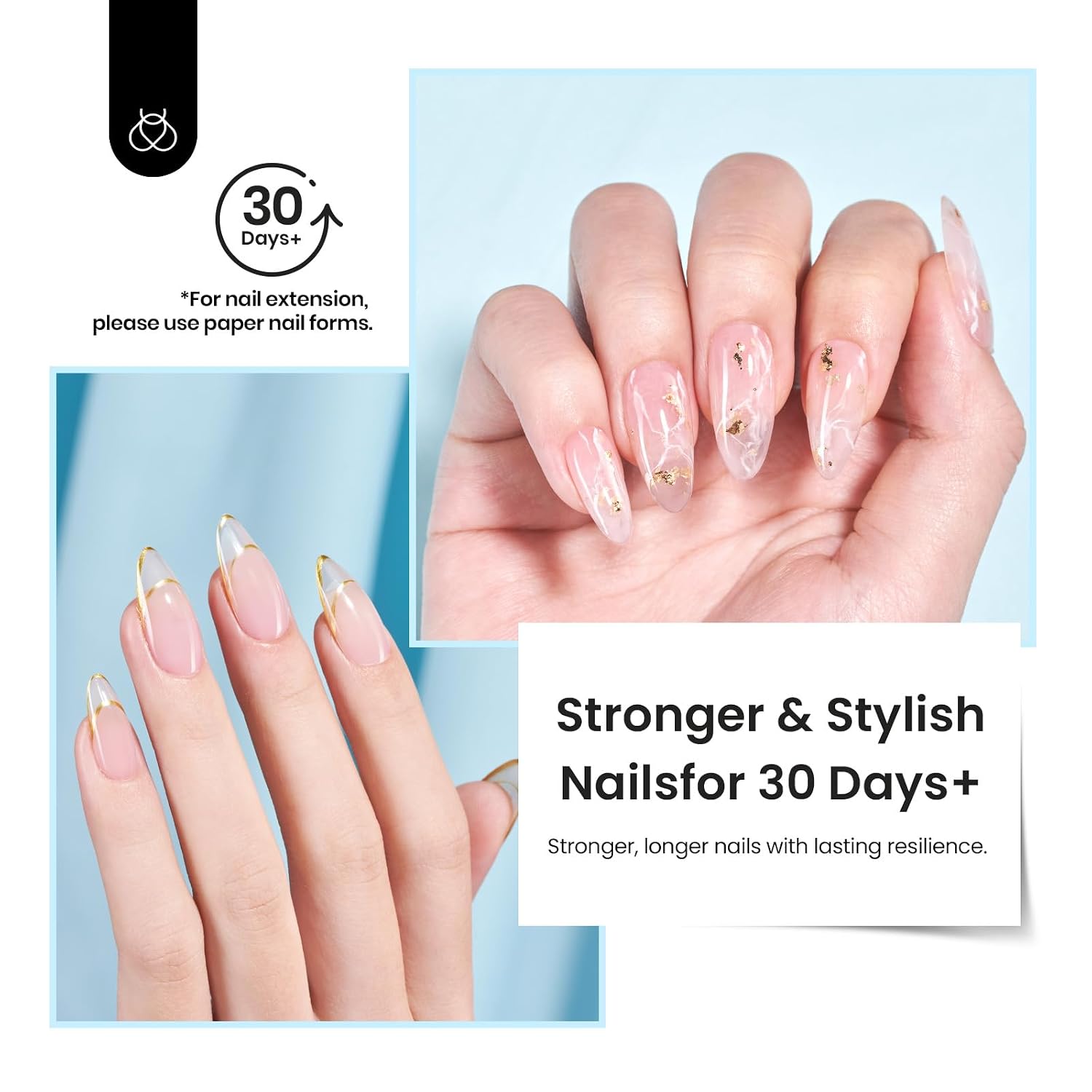 Thumbnail 5 de Beetles 7-in-1 Clear Builder Gel Nail Set