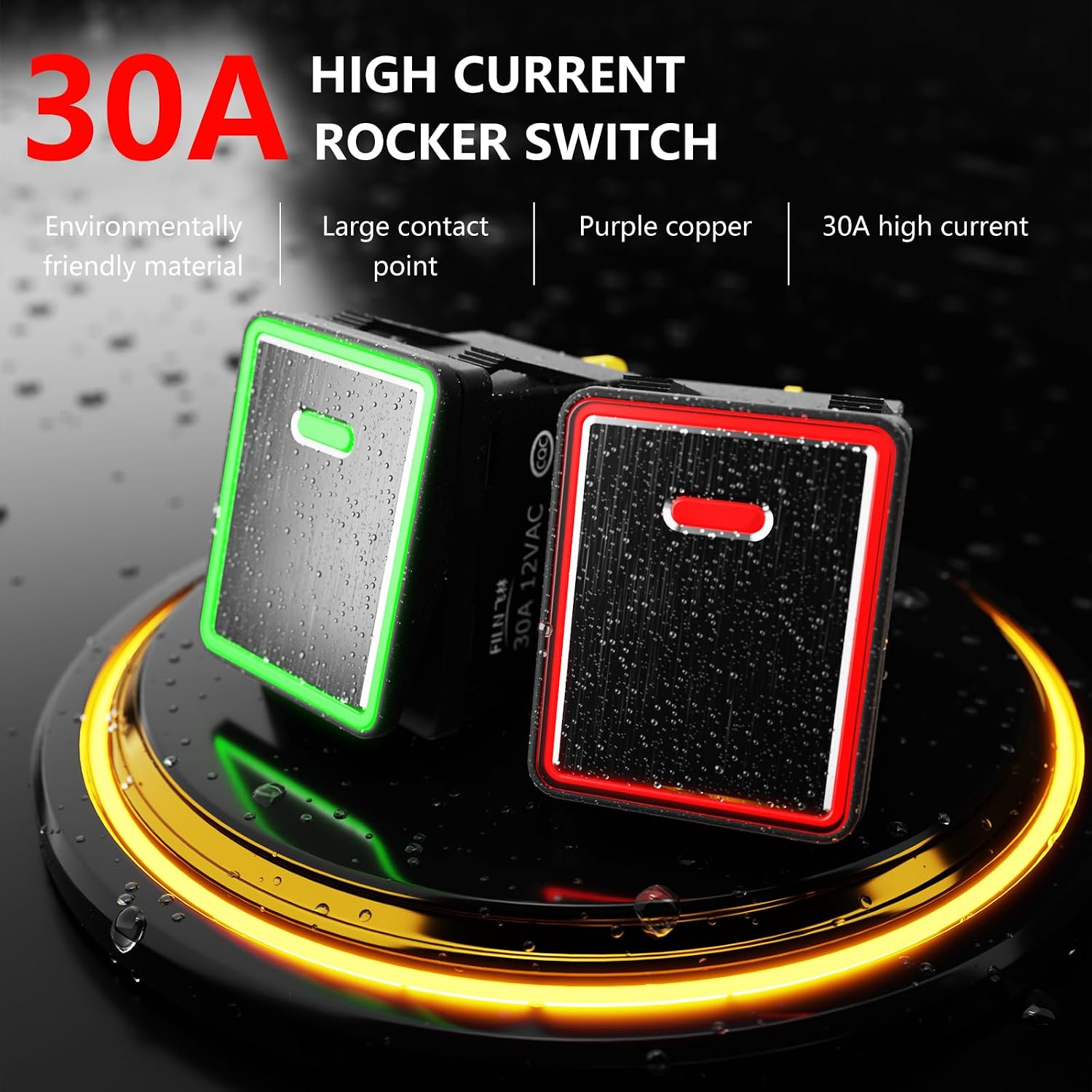 Detalle de FILN Rocker Switch 30A
