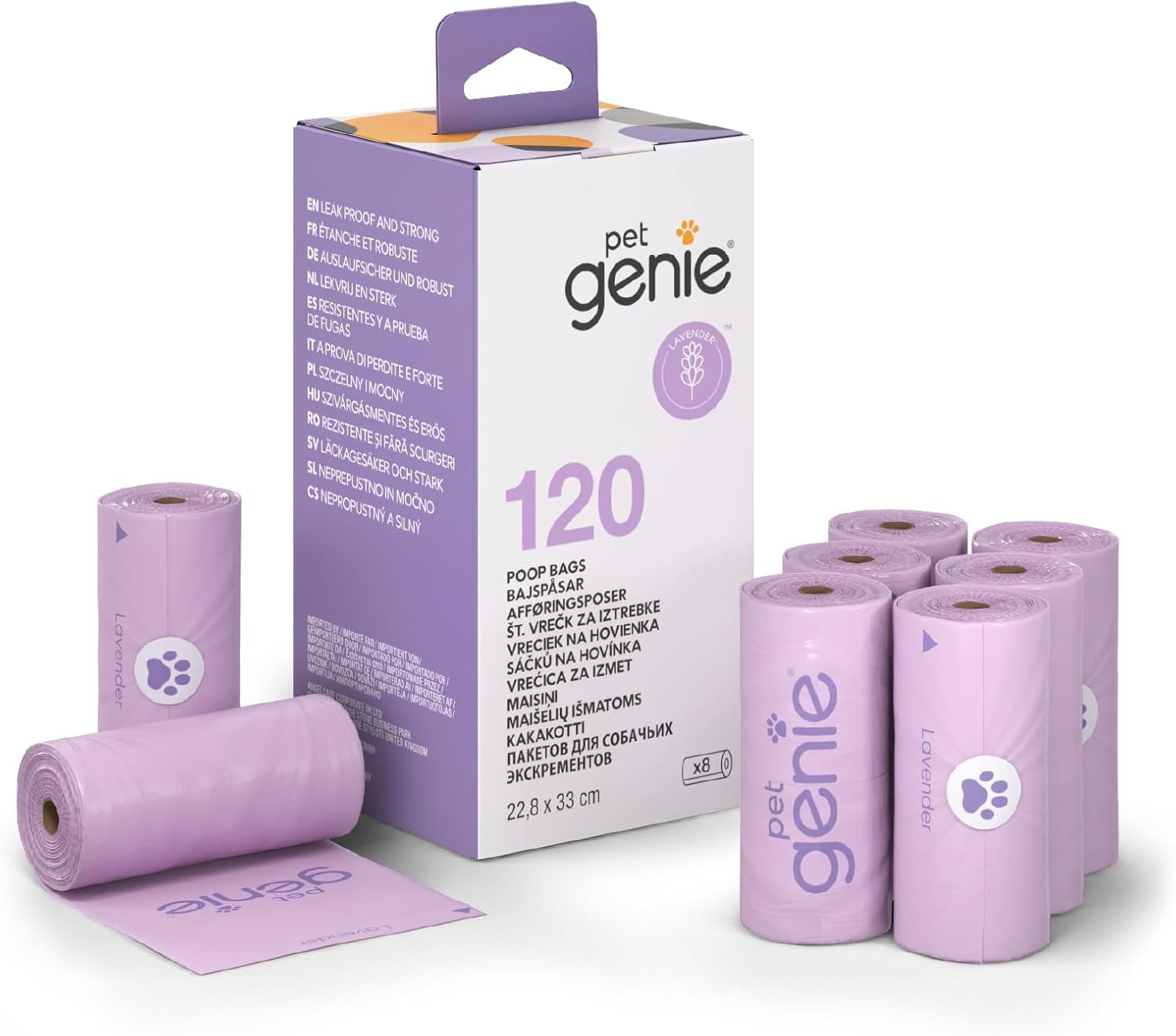 Pet Genie Sacs ramasse‑crottes 120