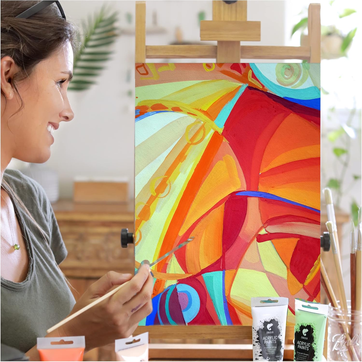 Thumbnail 5 de Canvas for Painting: 28-Canvas Set in Multi Sizes (13x18 to 30x40 cm) for All Types of Painting
