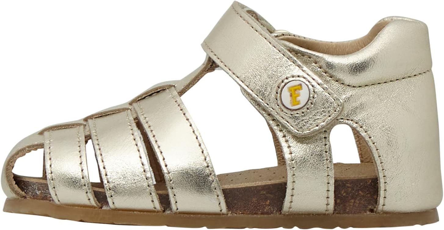 Thumbnail 6 de Falcotto Offene Sandale mit Herzmuster – offen, mit Klettverschluss und Lederinnenleben