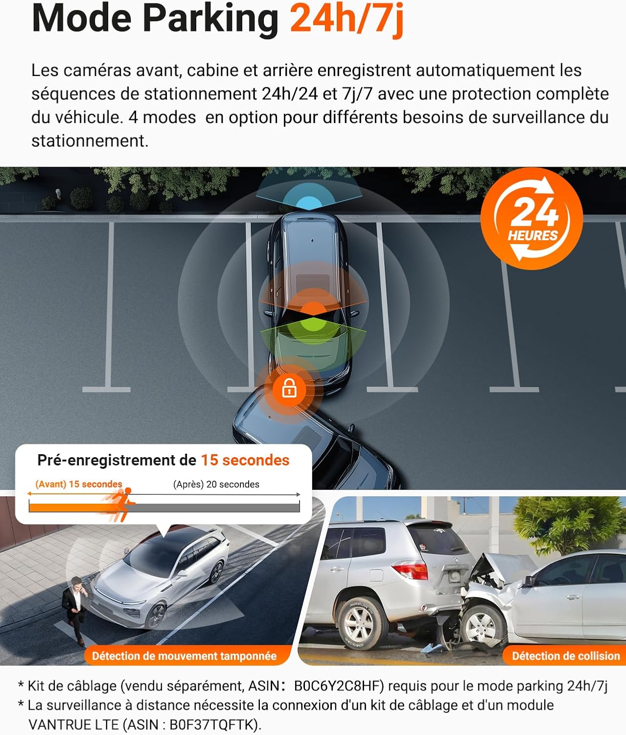 Thumbnail 5 de VANTRUE N4 Pro S dashcam 4K