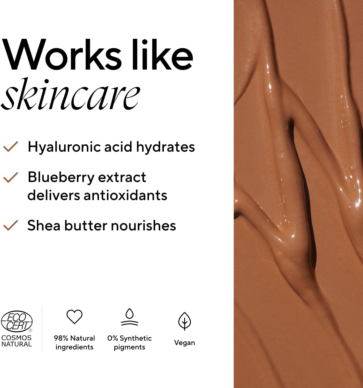 Detalle de MÁDARA Organic Skincare | L'Anticerne #55 NOISETTE – 4 ml