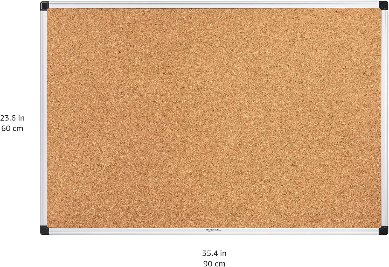 Thumbnail 6 de Amazon Basics Bacheca in sughero 90x60 cm 🖼