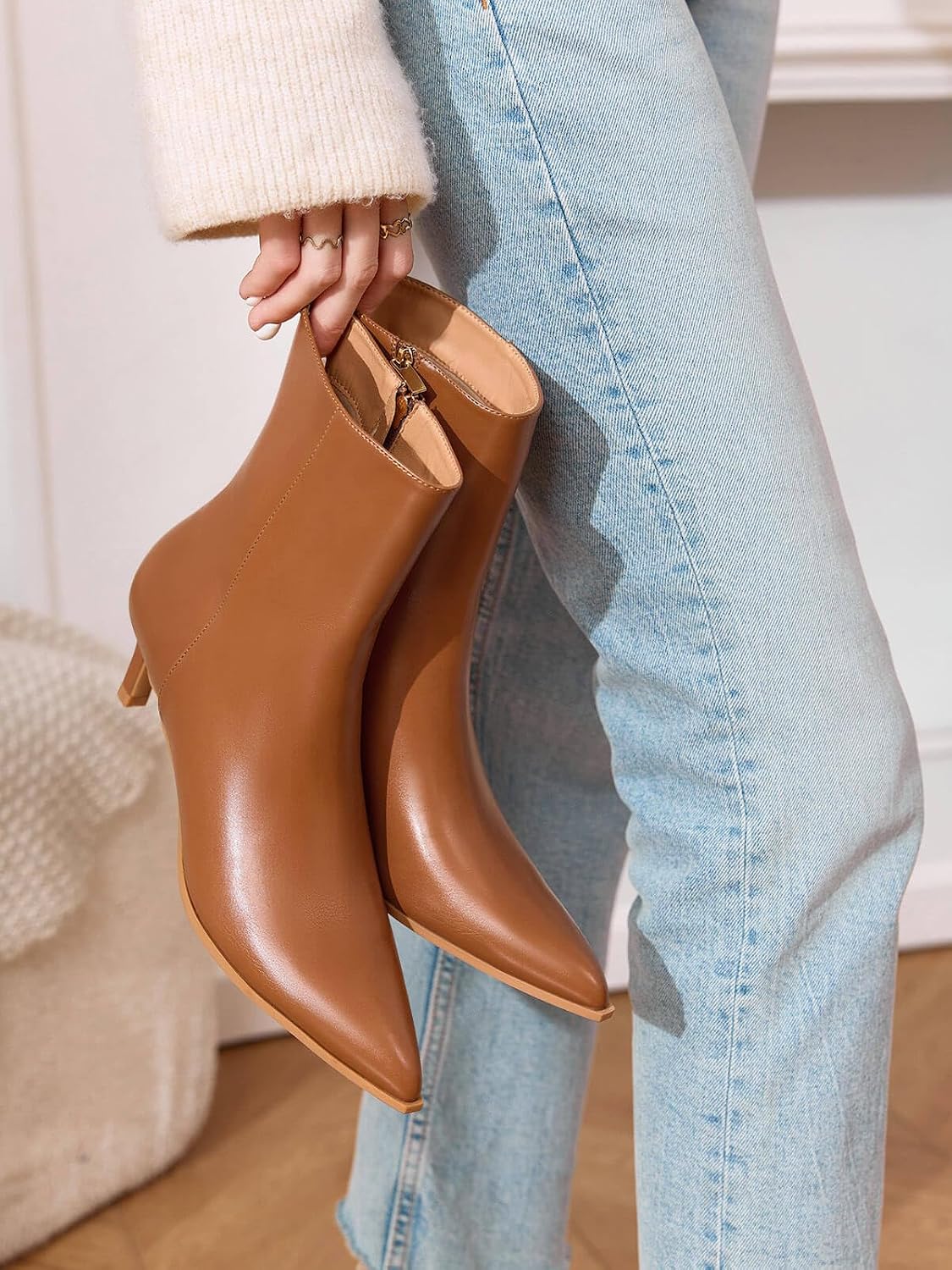 Detalle 2 de Coutgo Ankle Boots with 2.44-Inch Heel