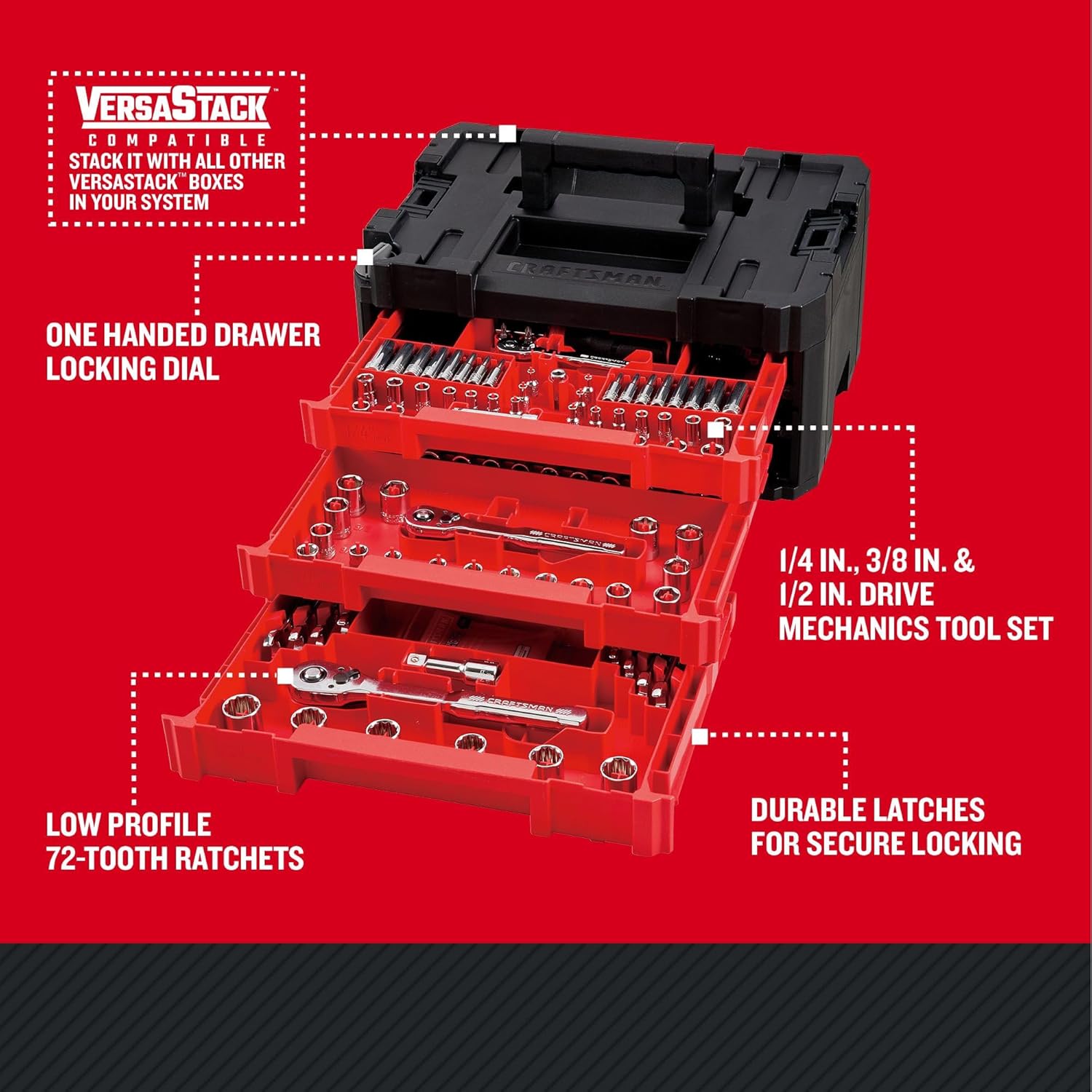 Thumbnail 6 de CRAFTSMAN CMMT45306 230Pc Tool Set