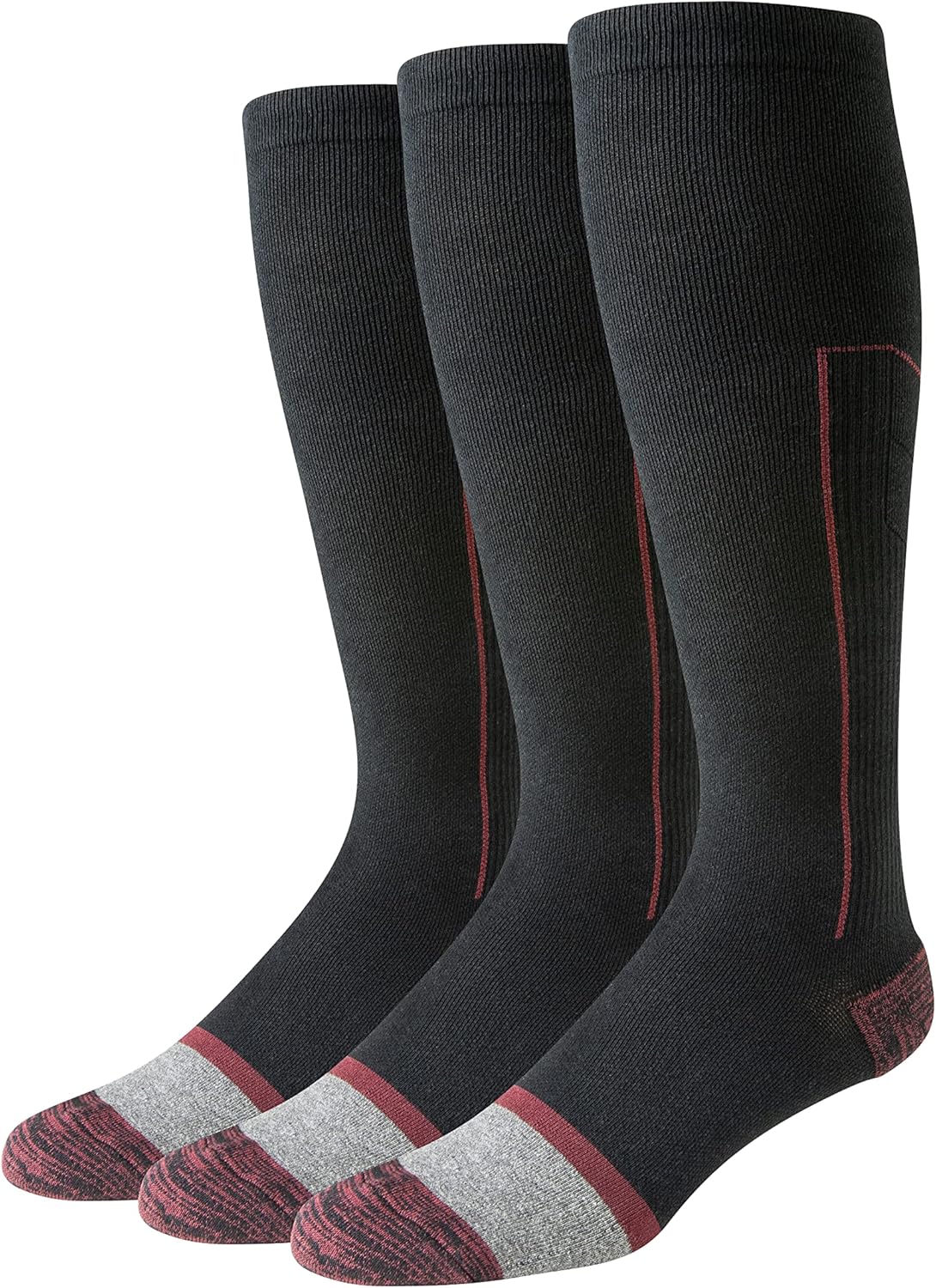 Thumbnail 4 de Amazon Essentials Men’s Knee High Graduated Compression Socks (Over the Calf) for Travel & Everyday Comfort