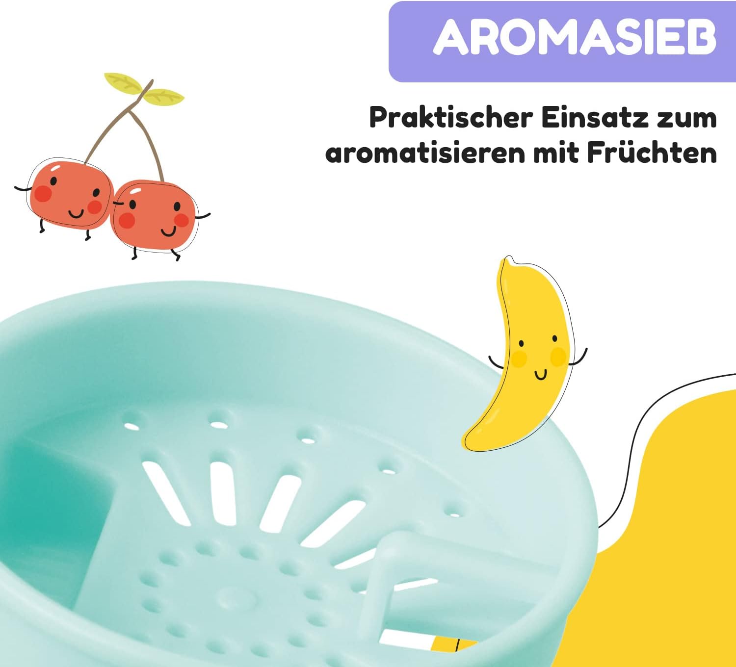 Detalle 2 de Schmatzfatz Sportflasche 350 ml – BPA-frei, auslaufsicher und tragbar