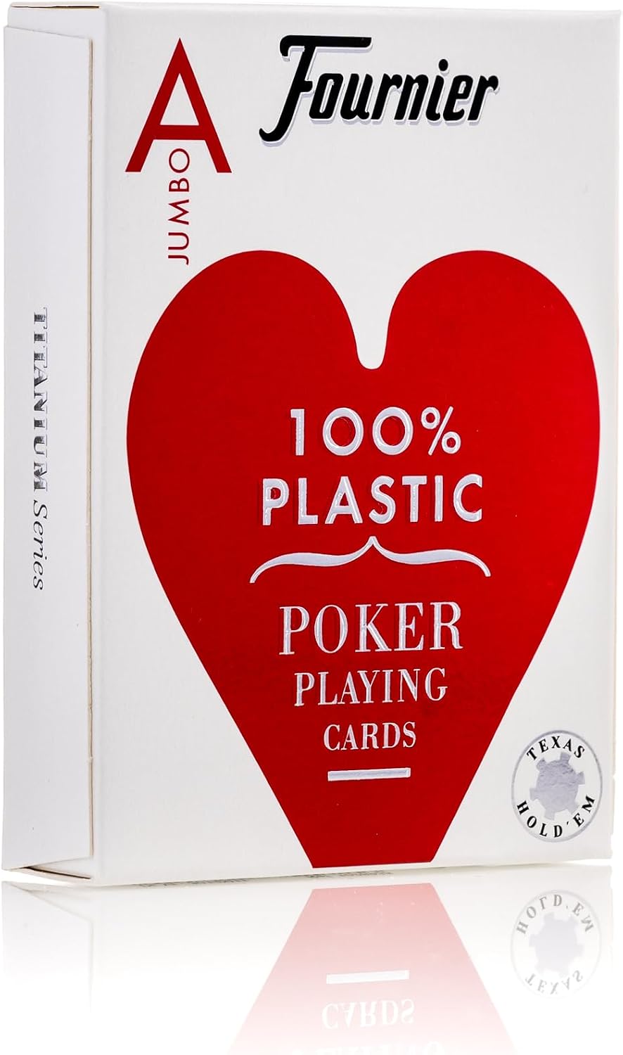 Detalle de FOURNIER 1028934 Cartes de poker professionnelles 2500 ♣