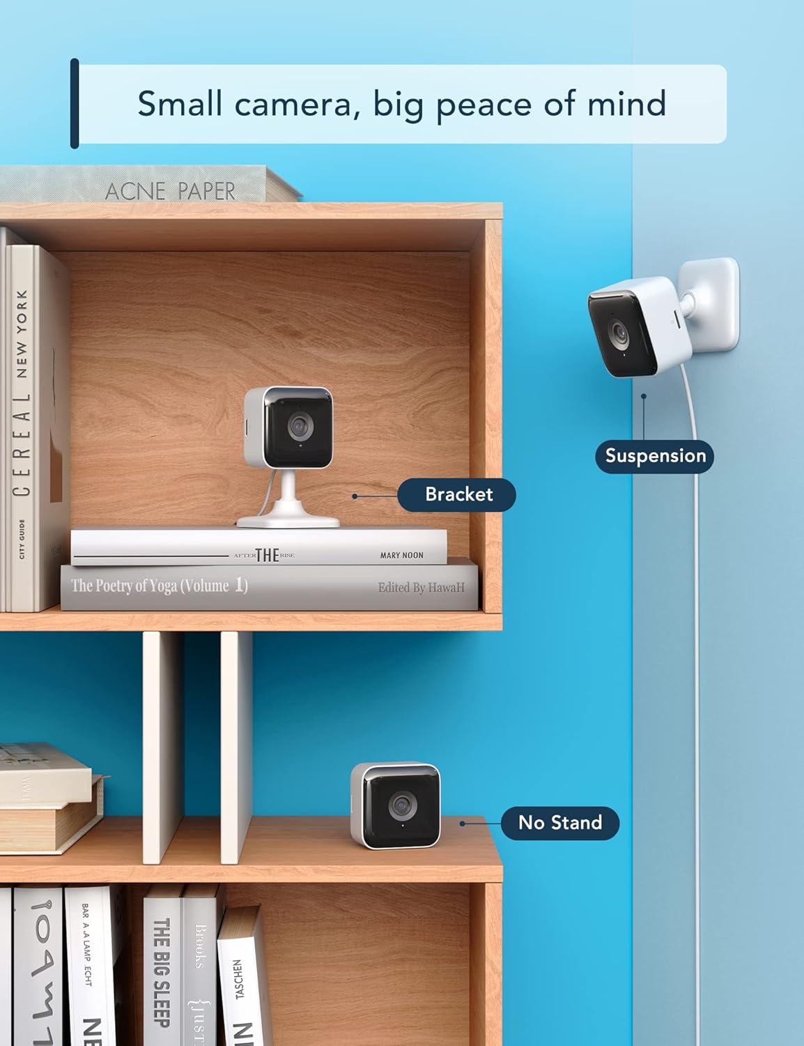Thumbnail 4 de GNCC Indoor Camera 2K 2-pack security camera