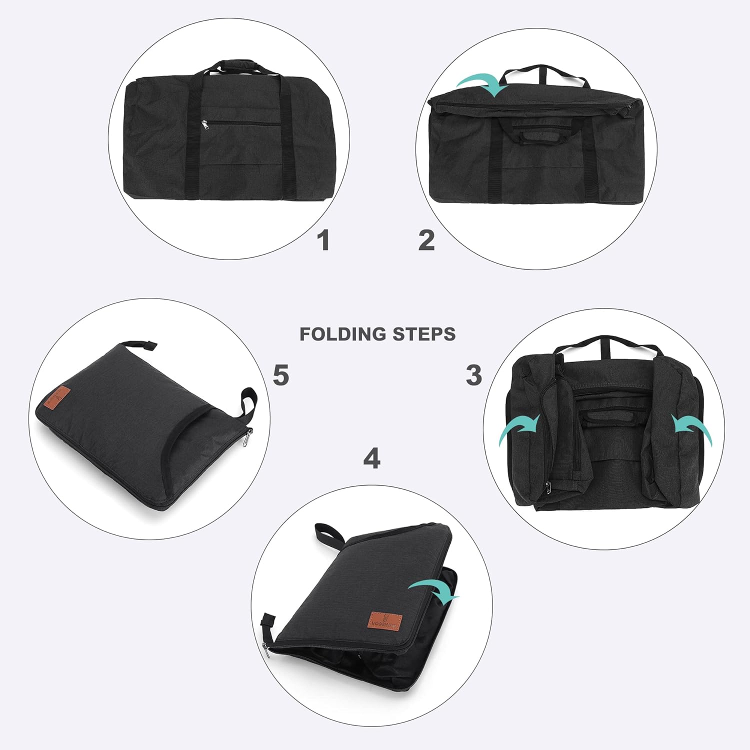 Thumbnail 6 de Vogshow 80L Bolsa de Viaje Plegable