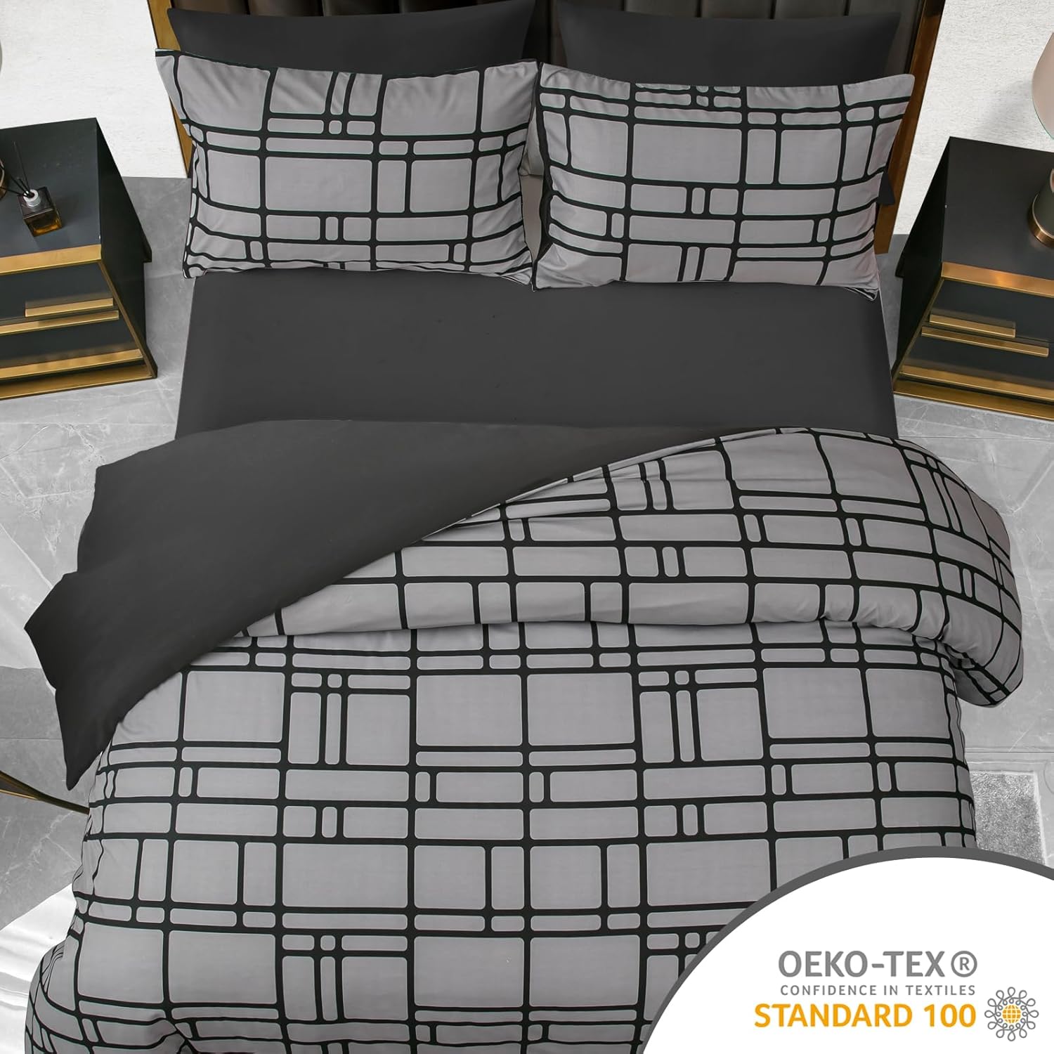 Detalle 2 de Pamposh King duvet cover set 50 x 75cm