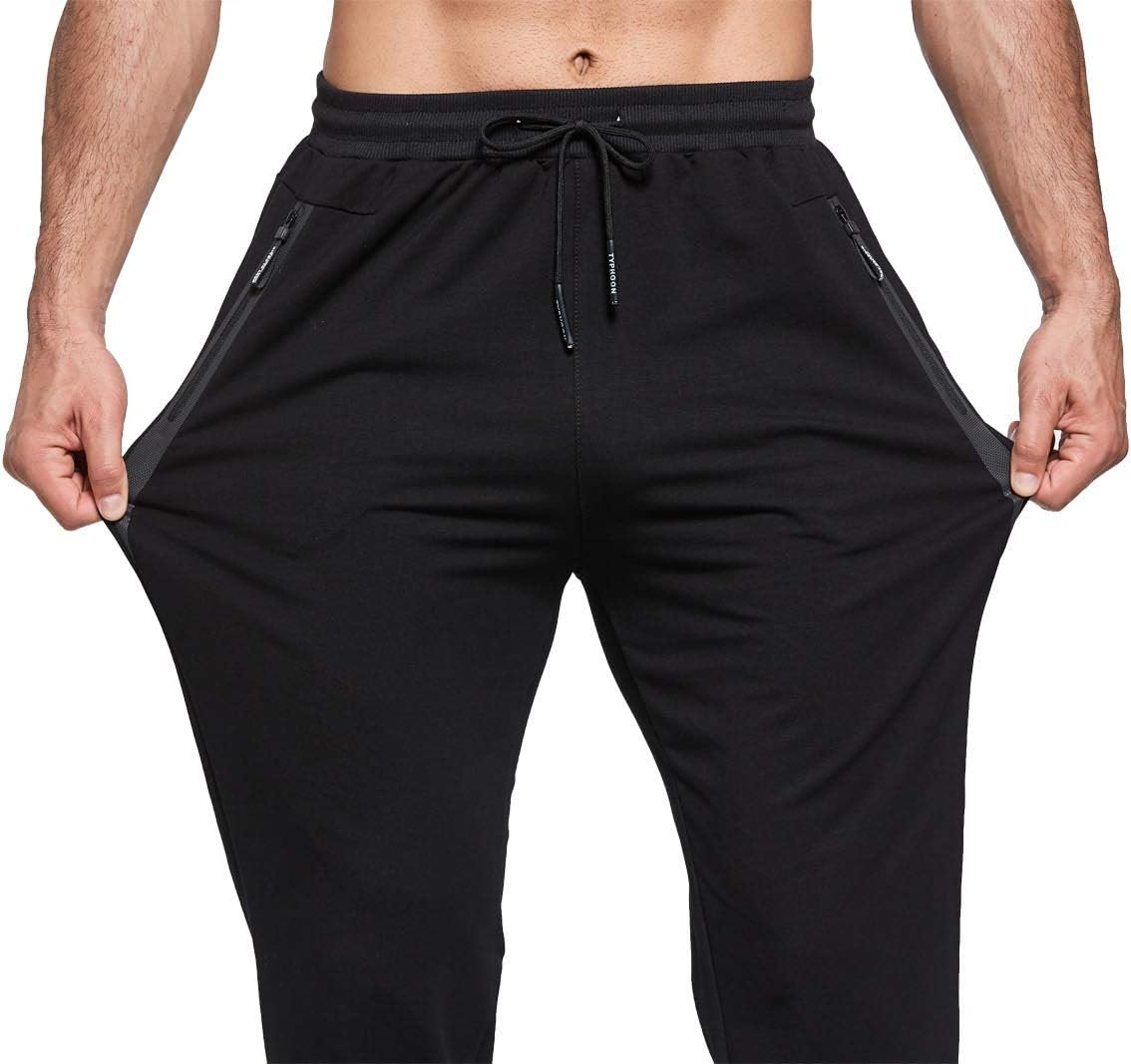 Thumbnail 2 de Tansozer Herren-Jogginghose Slim Fit mit Reißverschluss – Taschen, Kordelzug und weicher Baumwollmischung