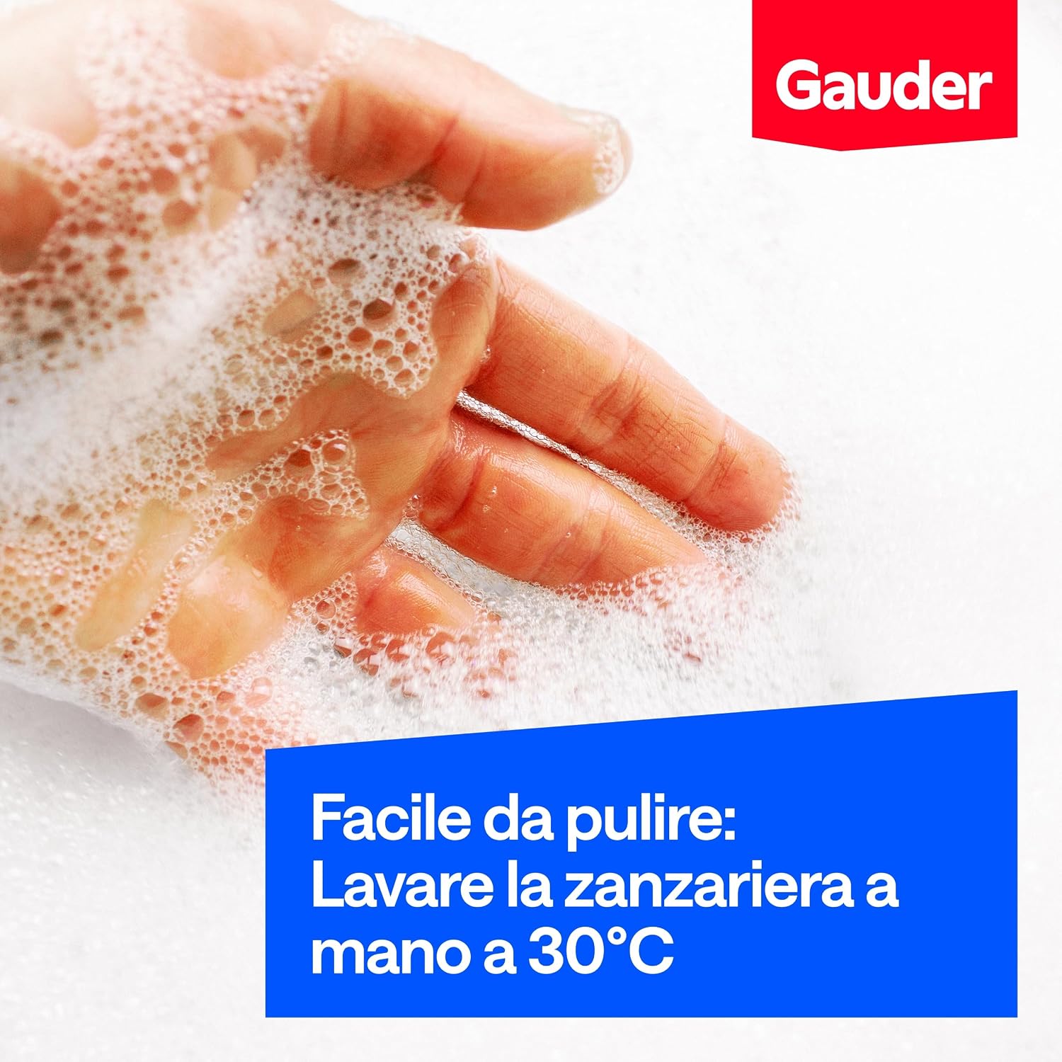 Thumbnail 6 de GAUDER Zanzariera per Finestra - Rete anti-insetti autoadesiva 130 x 150 cm, nero, chiusura a strappo