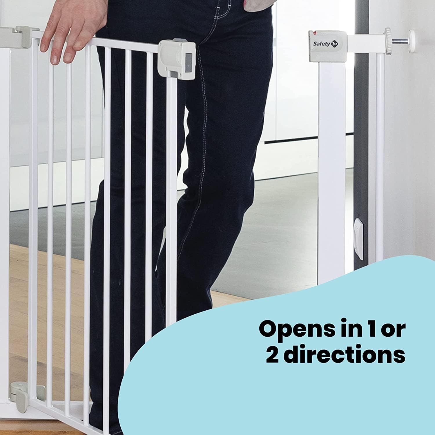 Thumbnail 6 de Safety 1st Auto-Close Extendable Safety Gate 76 cm 🚪
