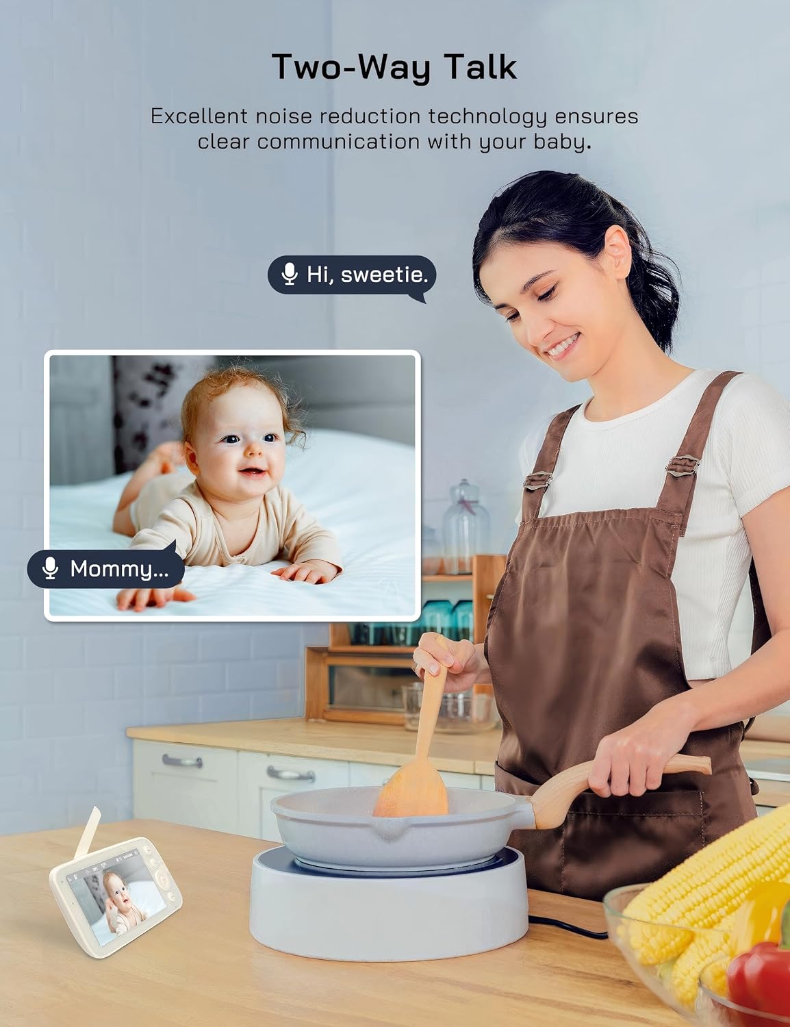 Thumbnail 6 de WOLFANG WB03 5.0" Baby Monitor