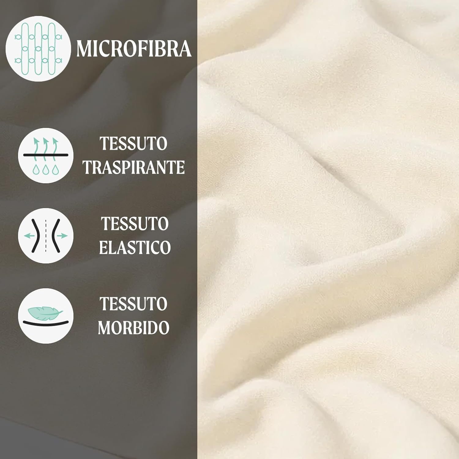 Detalle de CALZITALY 2 Paia Collant Neonata in Microfibra 40 DEN – Made in Italy