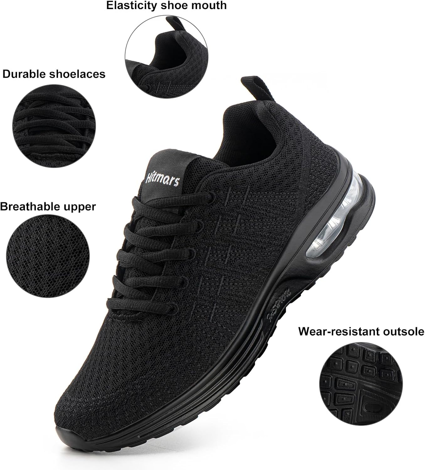 Thumbnail 3 de Hitmars Chaussure de Course Femme Respirante – Confort léger et adhérence fiable