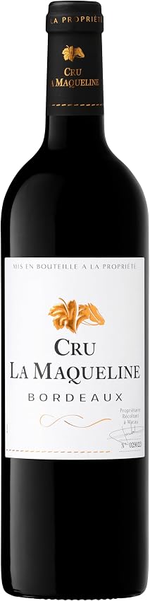 Detalle de Cru la Maqueline DOP Burdeos — Vino tinto 6×75 cl 🍷