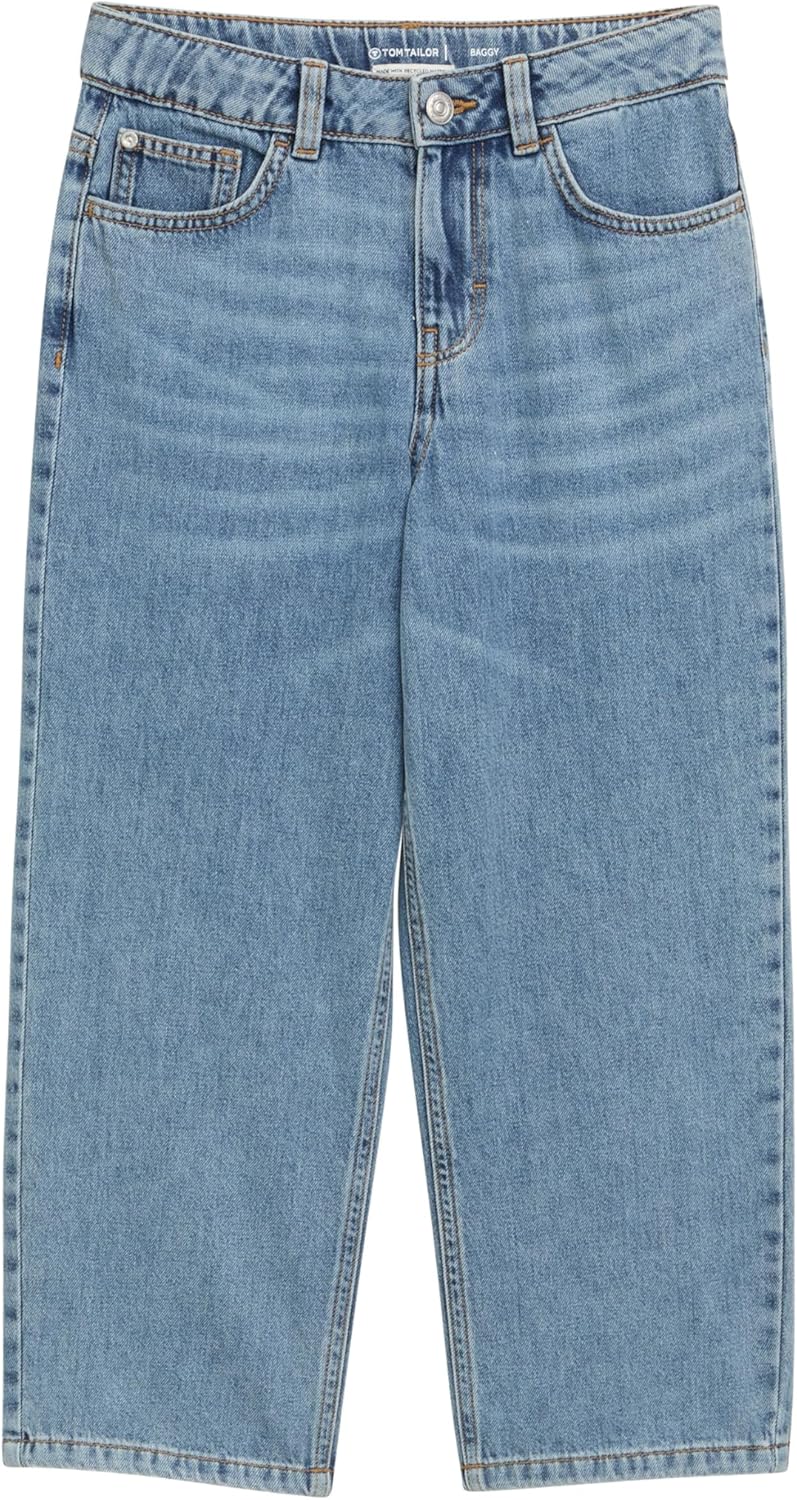 Thumbnail 3 de Tom Tailor Jungen Kinder Baggy Fit Jeans im Five-Pocket-Style mit elastischem Gummibund