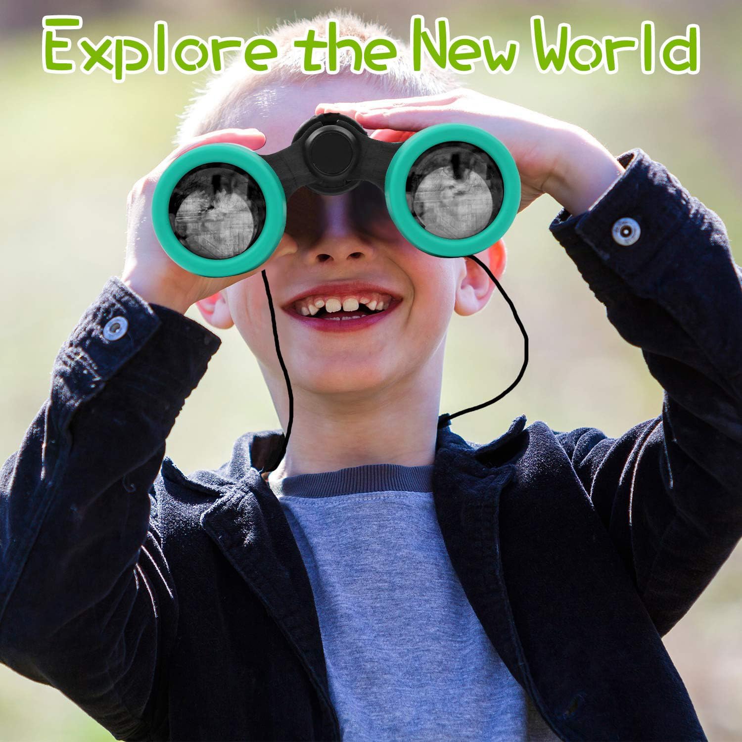 Detalle 2 de Scotamalone Kids 4x30 Binoculars for Bird Watching